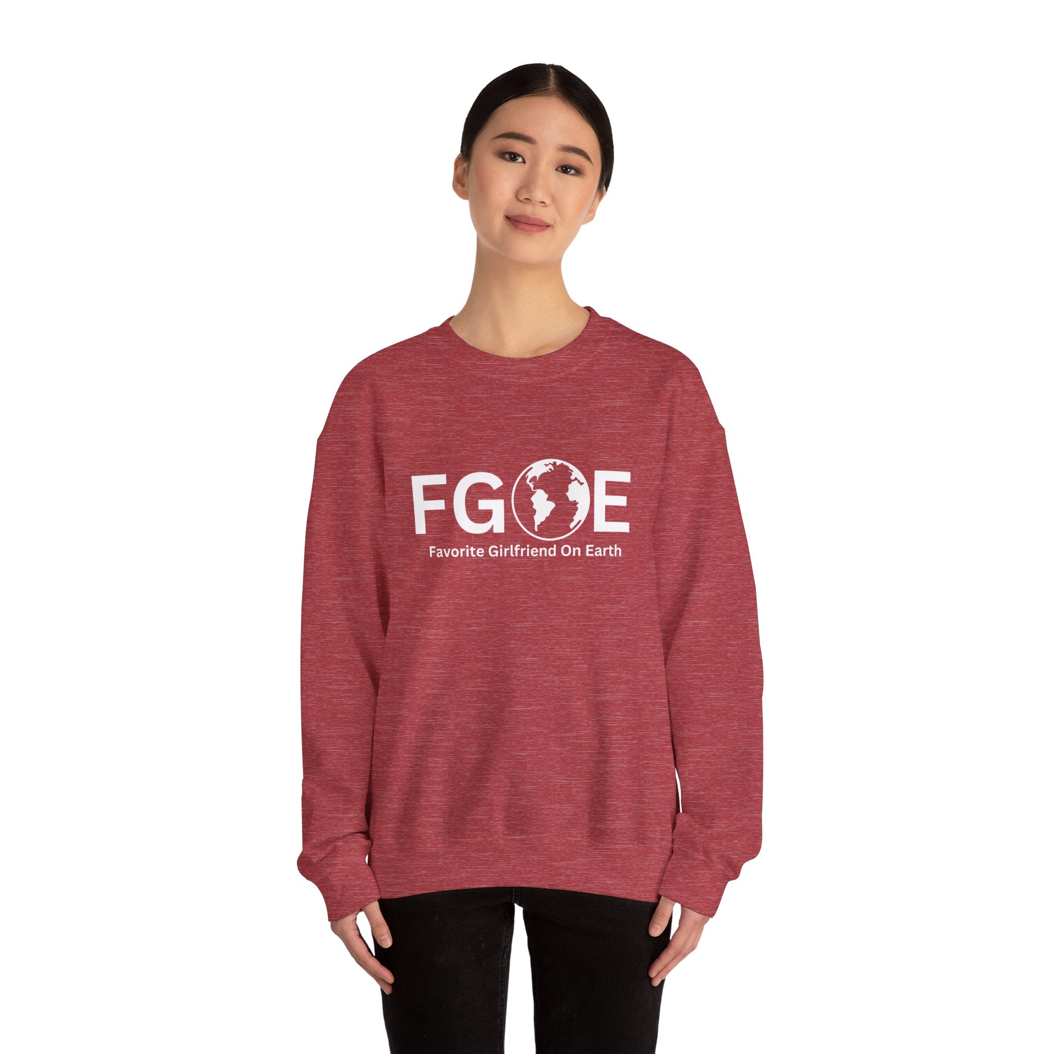 Favorite Girlfriend On Earth (FGOE)- Unisex Heavy Sweatshirt