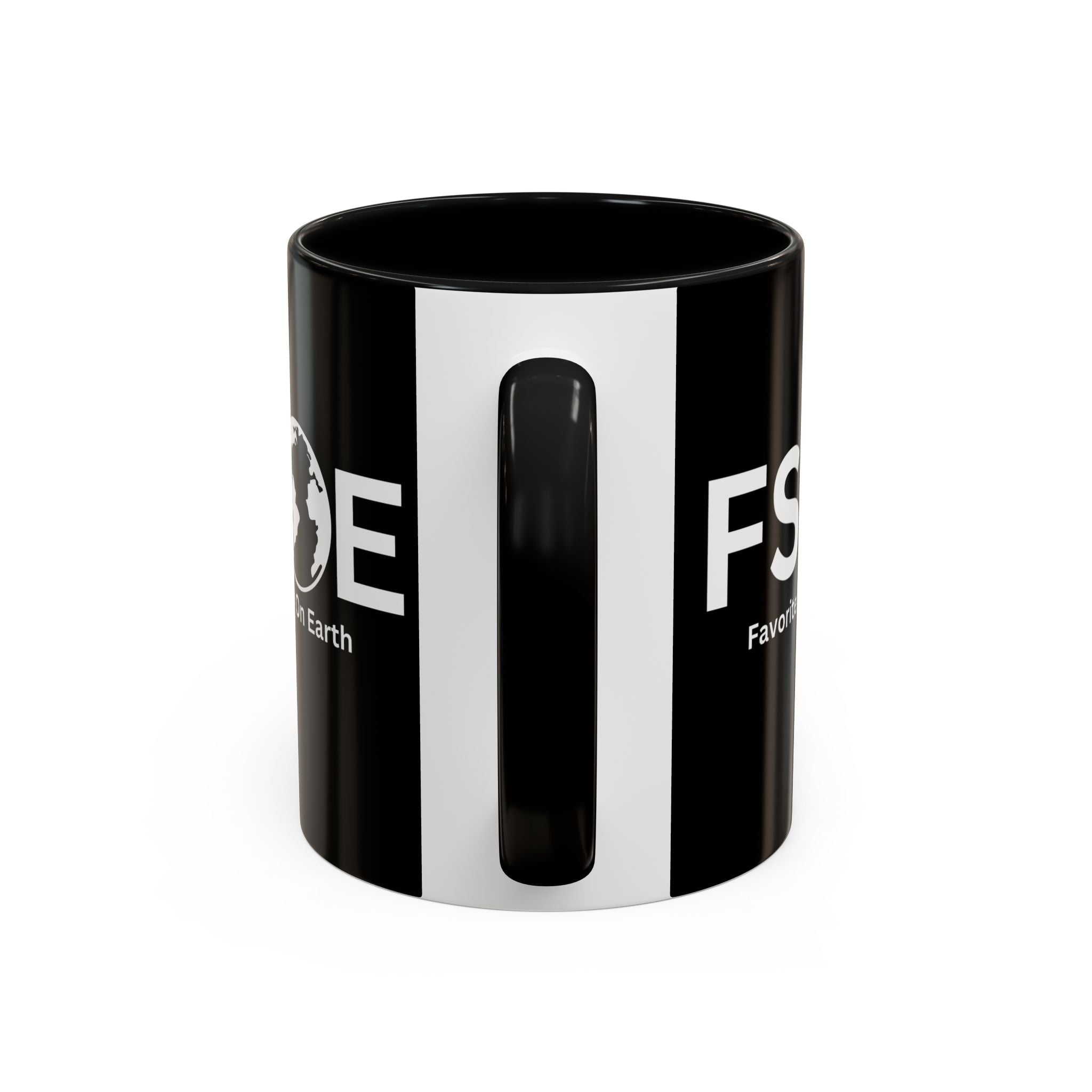 Favorite Son On Earth (FSOE) Accent Coffee Mug (11oz, 15oz)