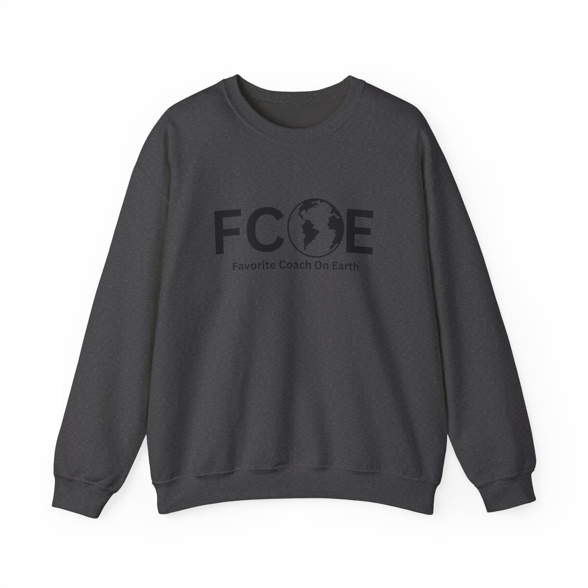 Favorite Coach On Earth (FCOE) Unisex Heavy Blend™ Crewneck Sweatshirt