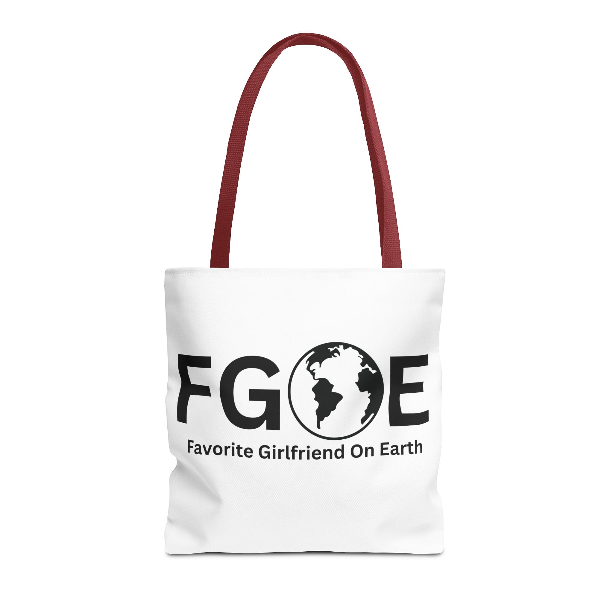 Favorite Girlfriend On Earth (FGOE) Tote Bag - Custom Printed Stylish and Functional Tote