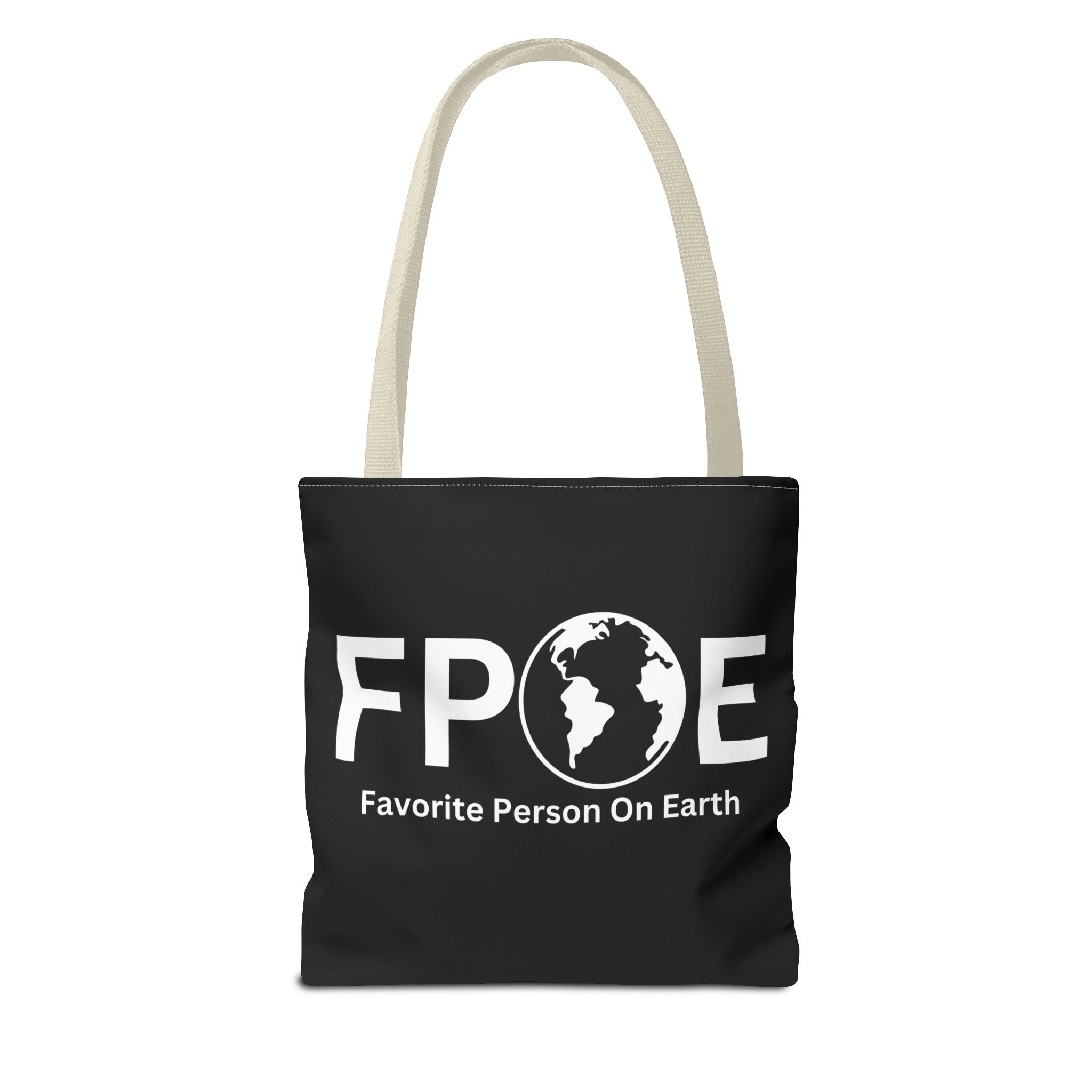 Favorite Person On Earth (FPOE) Tote Bag - Custom Printed Stylish and Functional Tote