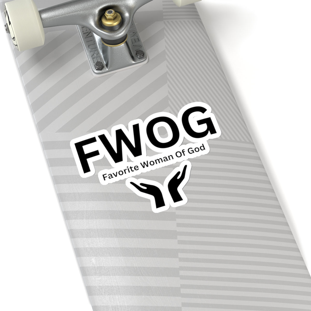 Favorite Woman of God (FWOG) Kiss-Cut Stickers - Custom Vinyl Stickers for Creative Decor