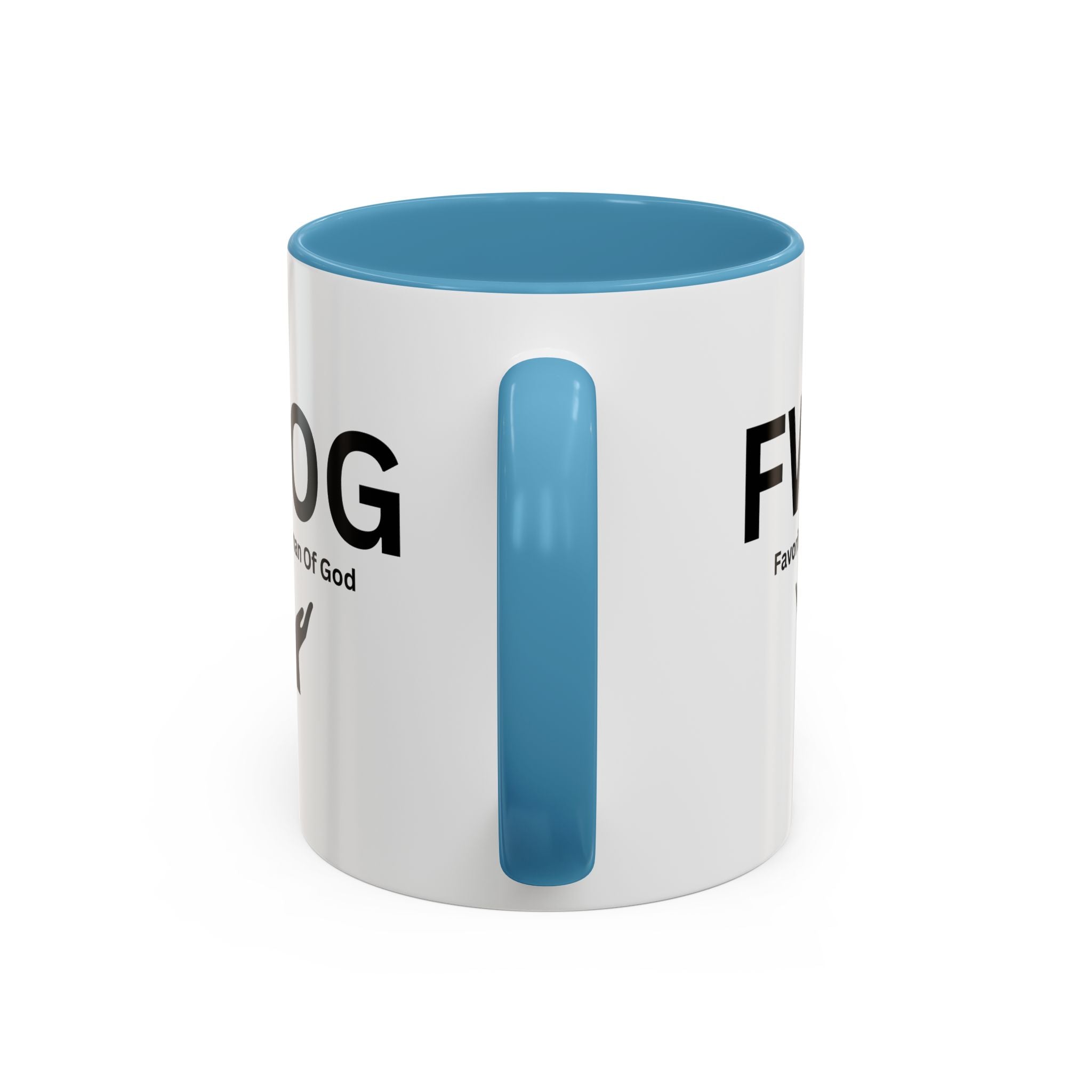 Favorite Woman of God (FWOG) Accent Coffee Mug (11, 15oz)