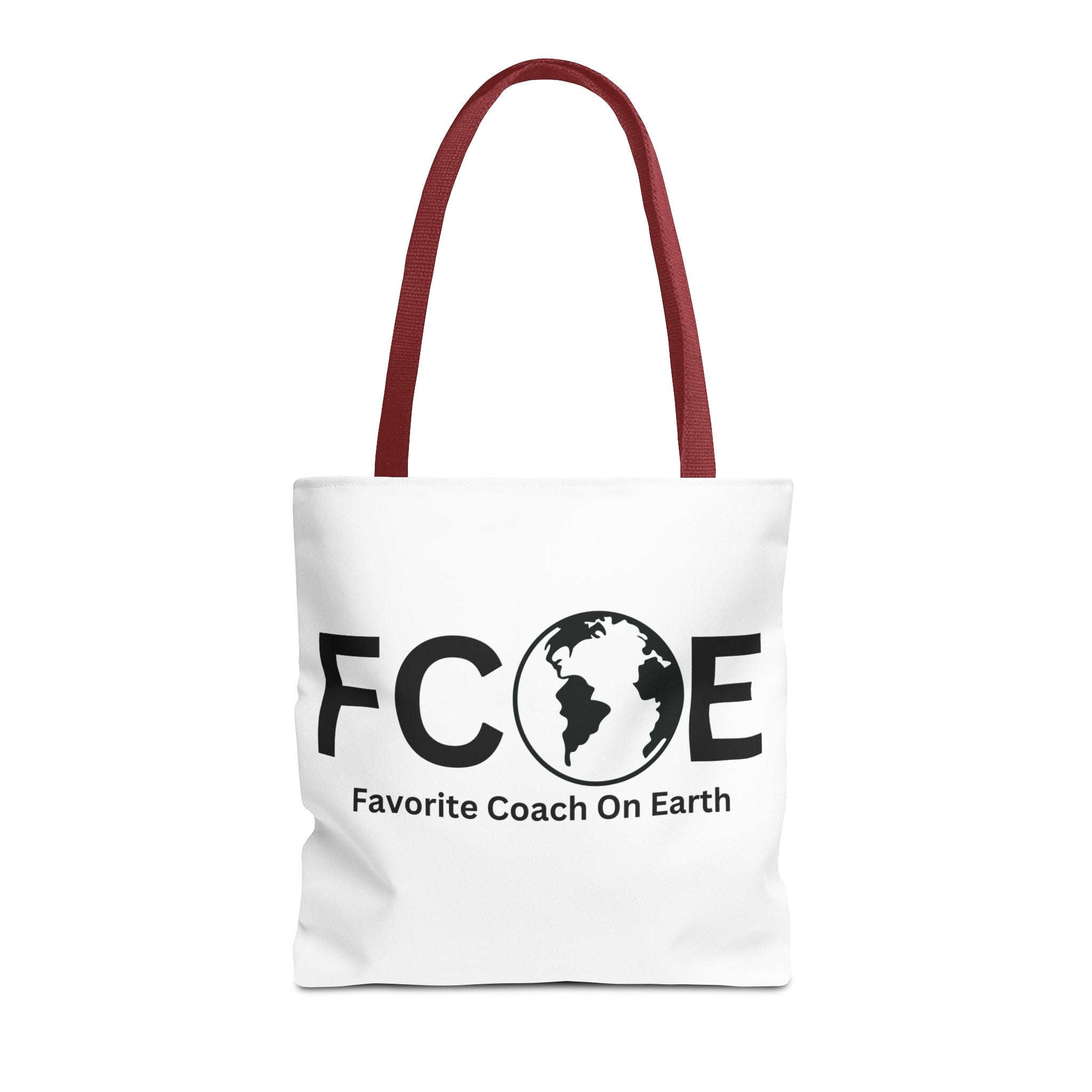 Favorite Coach On Earth (FCOE) Tote Bag - Custom Printed Stylish and Functional Tote