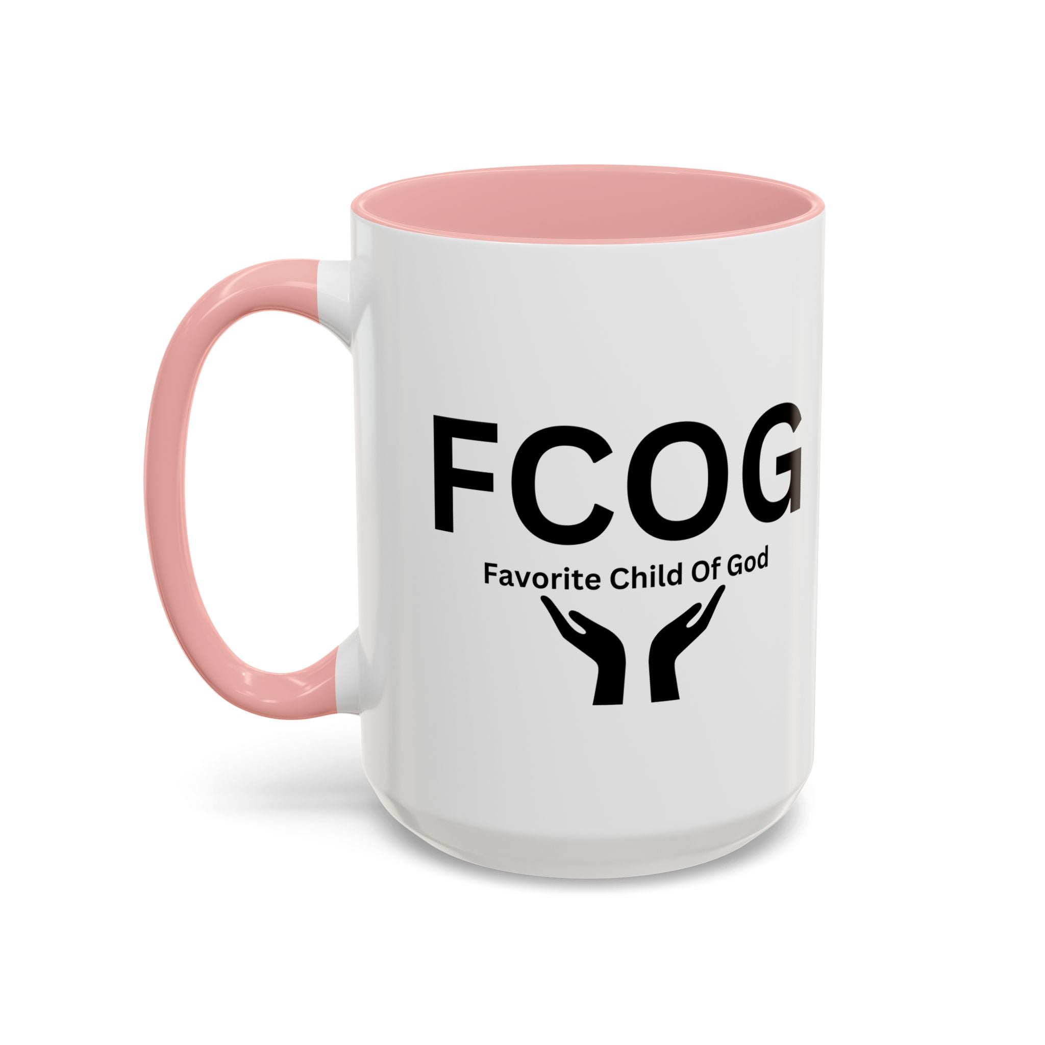Favorite Child of God (FCOG) Accent Coffee Mug (11, 15oz)