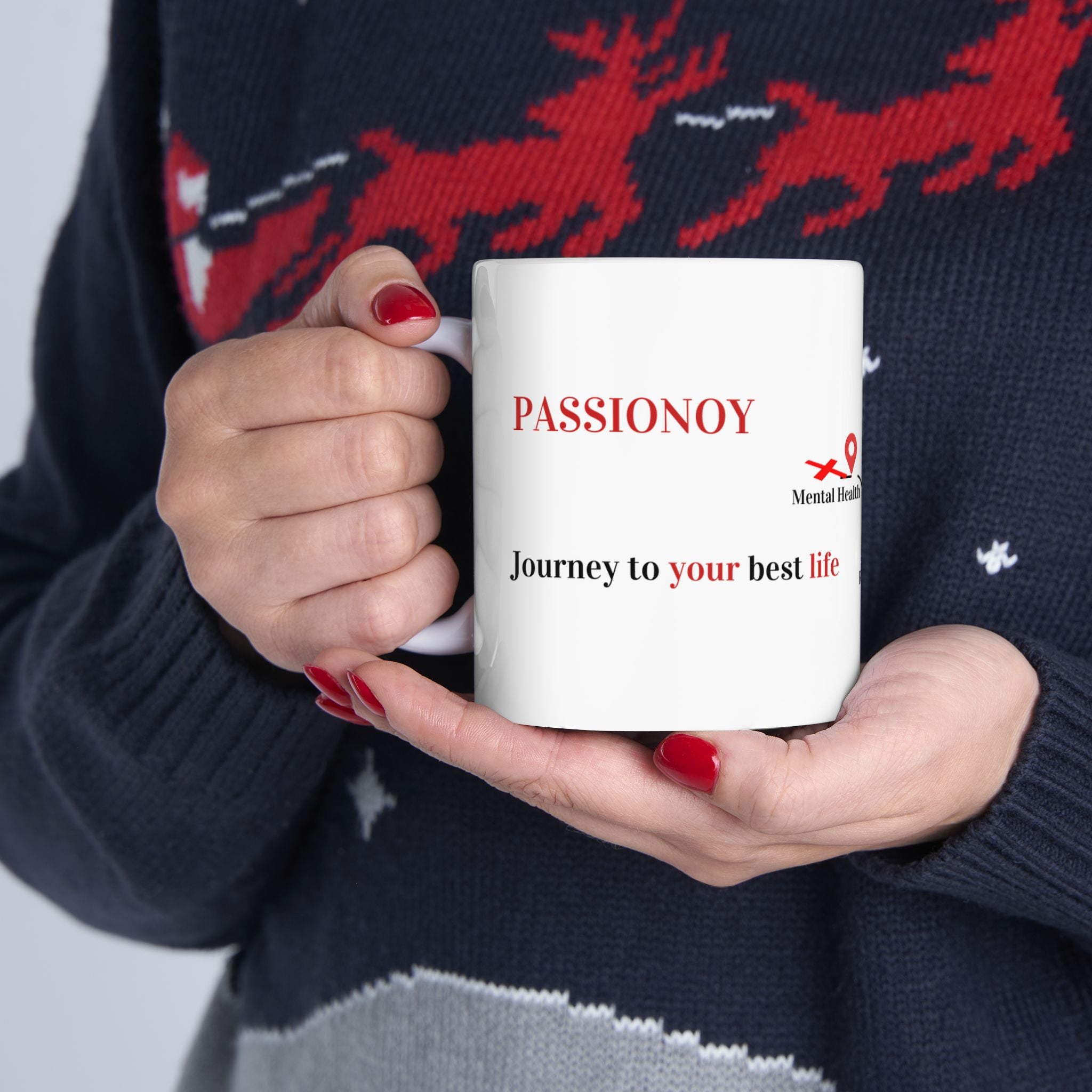 Passionoy Journey Accent Coffee Mug (11oz, 15oz)