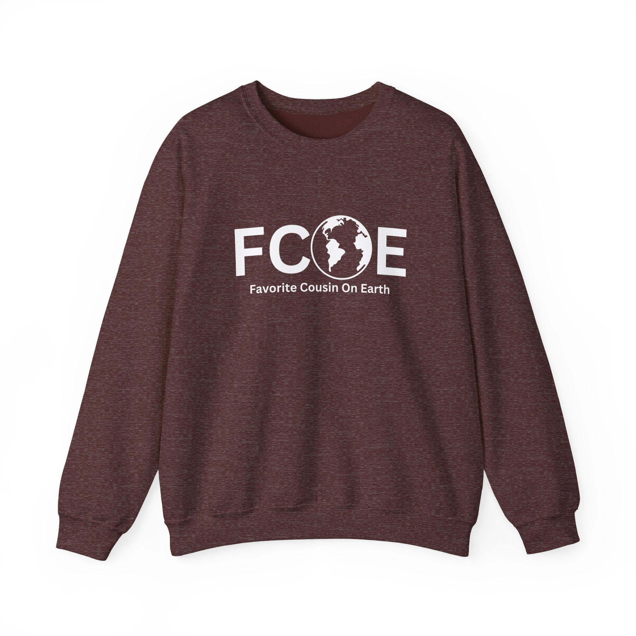 Favorite Cousin On Earth (FCOE) Unisex Heavy Blend™ Crewneck Sweatshirt