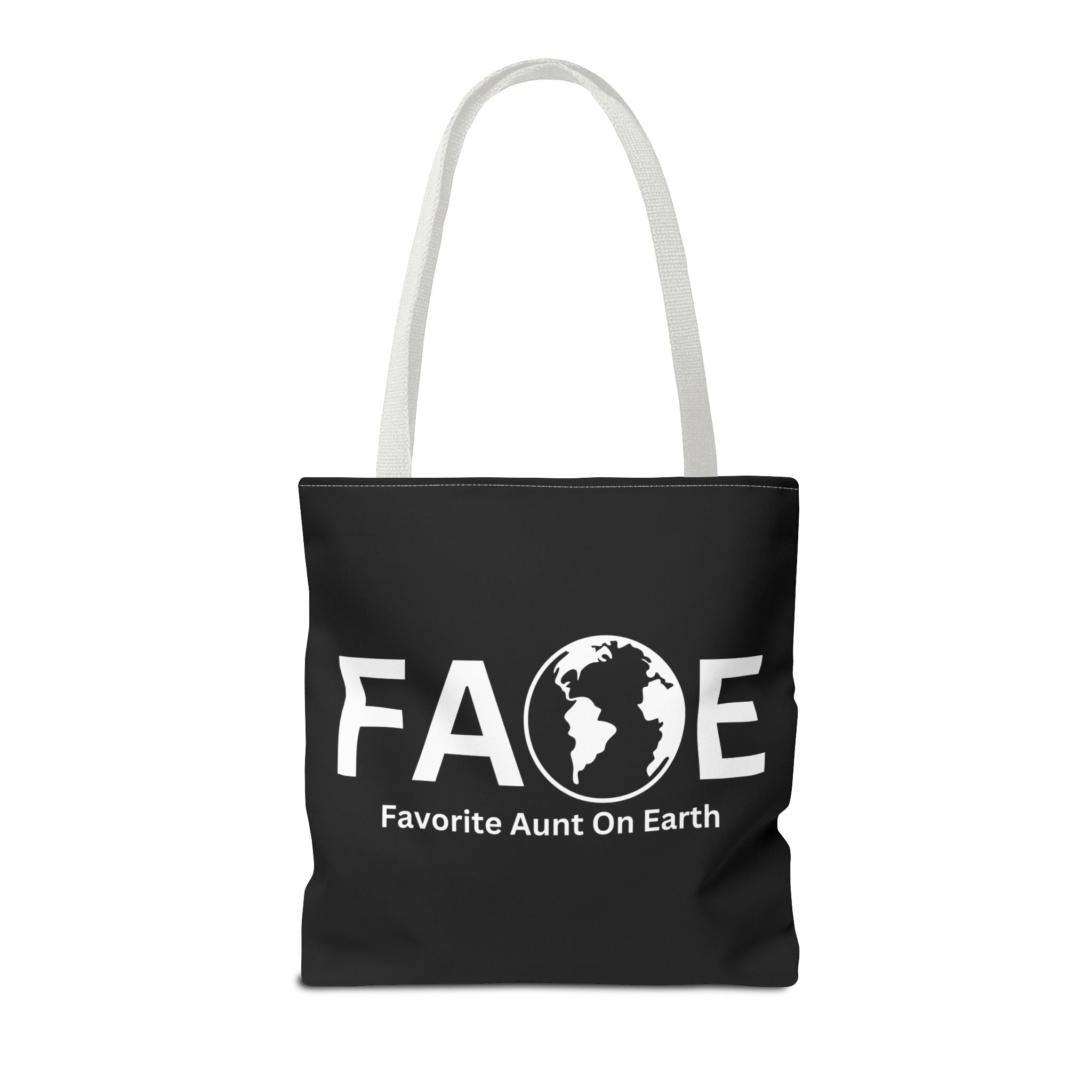 Favorite Aunt On Earth (FAOE) Tote Bag - Custom Printed Stylish and Functional Tote