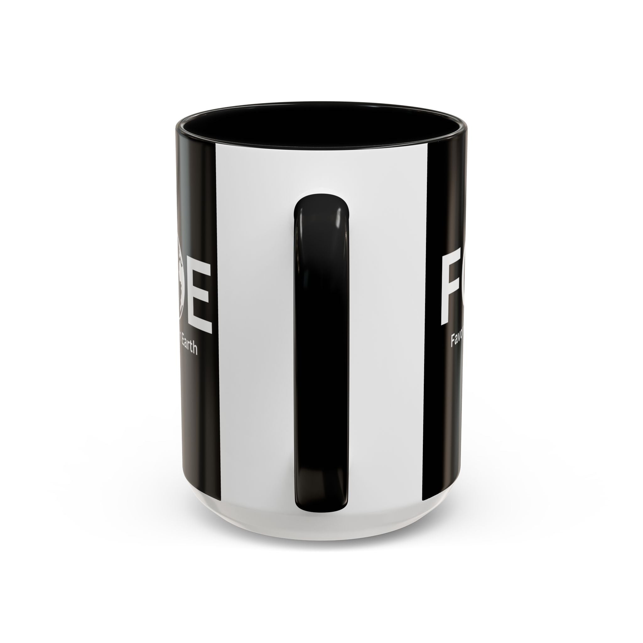 Favorite Cousin On Earth (FCOE) Accent Coffee Mug (11oz, 15oz)