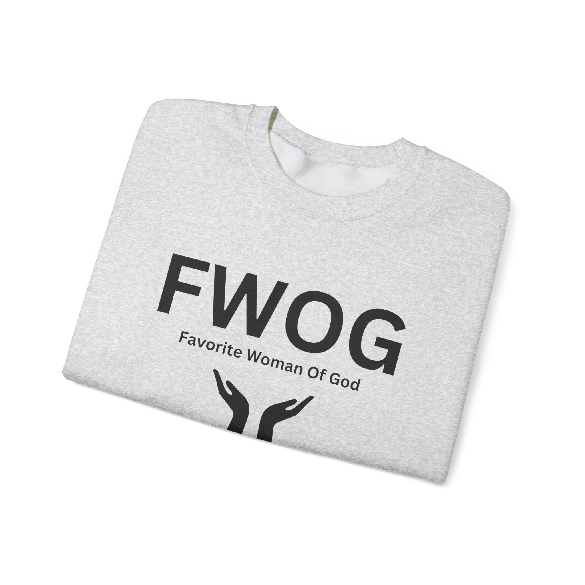 Favorite Woman of God (FWOG) Unisex Heavy Blend™ Crewneck Sweatshirt