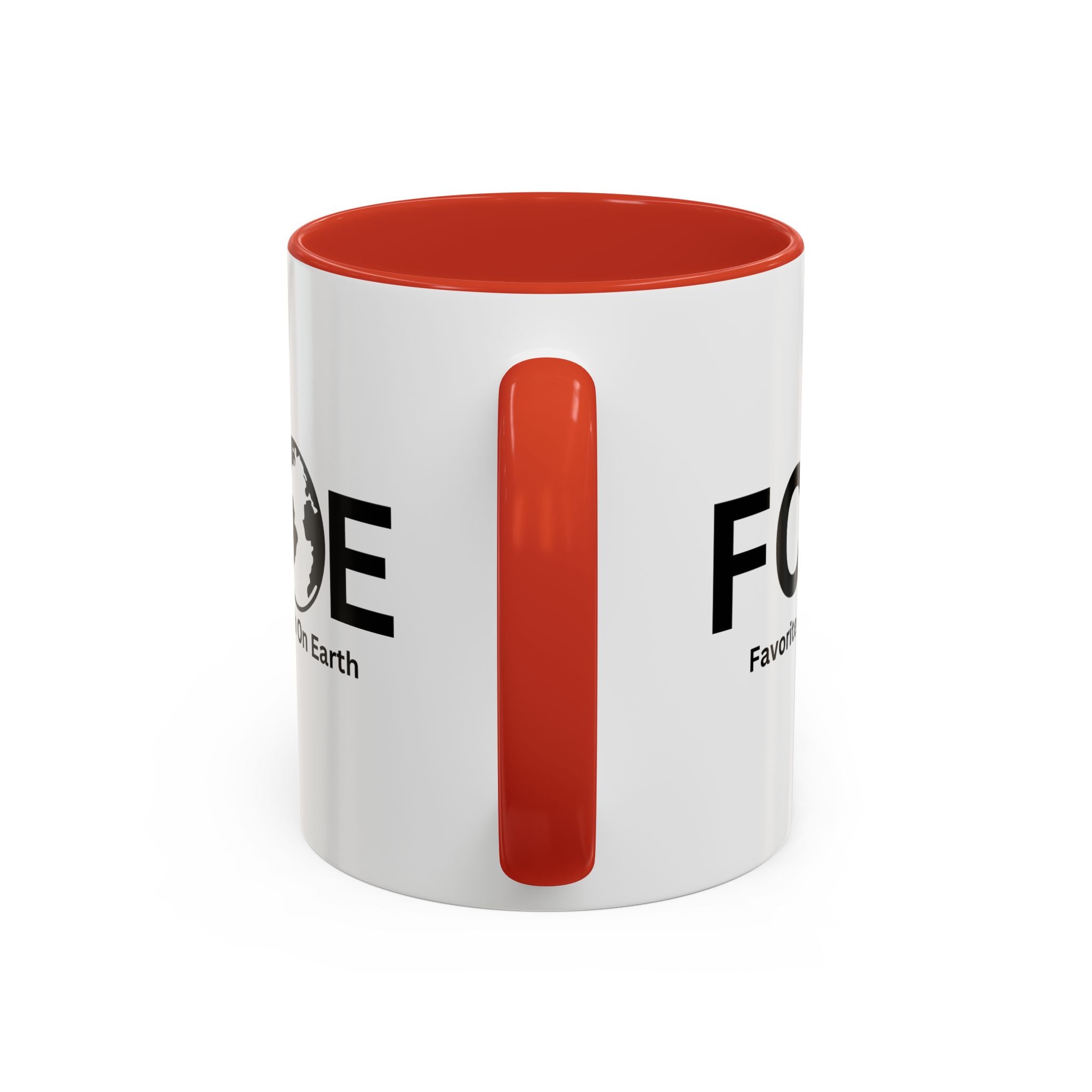 Favorite Coach On Earth (FCOE) Accent Coffee Mug (11oz, 15oz)