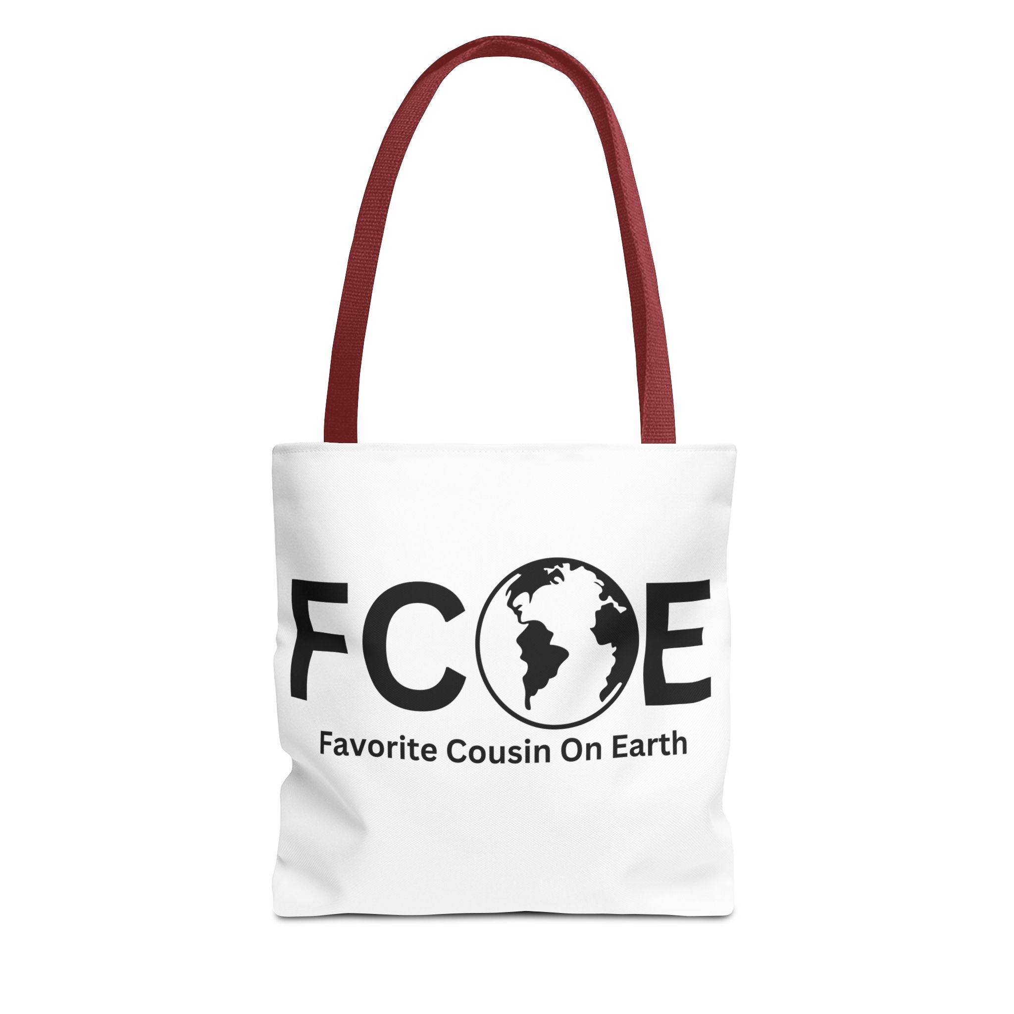 Favorite Cousin On Earth (FCOE) Tote Bag - Custom Printed Stylish and Functional Tote