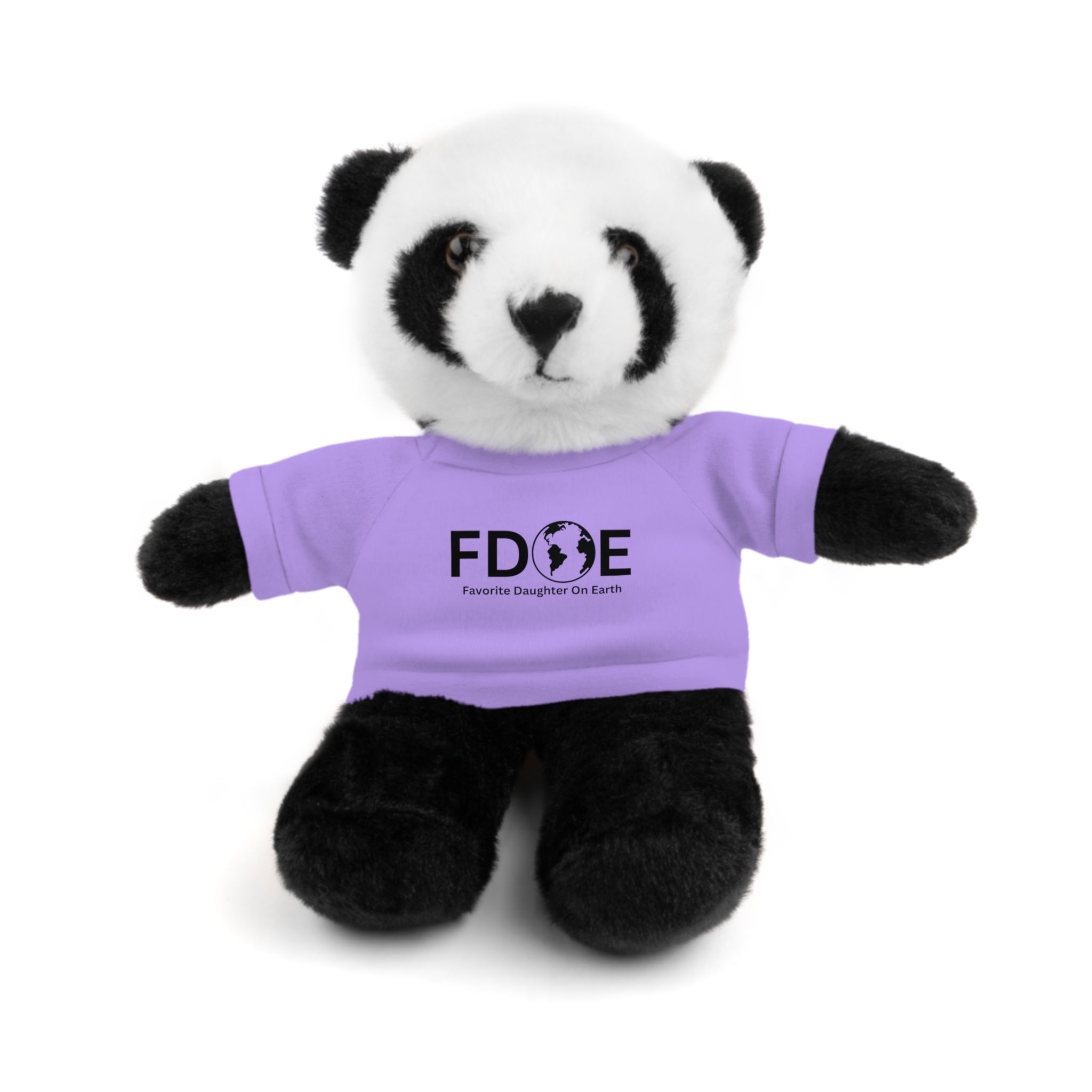 Favorite Daughter on Earth Stuffed Animal – Customizable T-Shirt & Animal