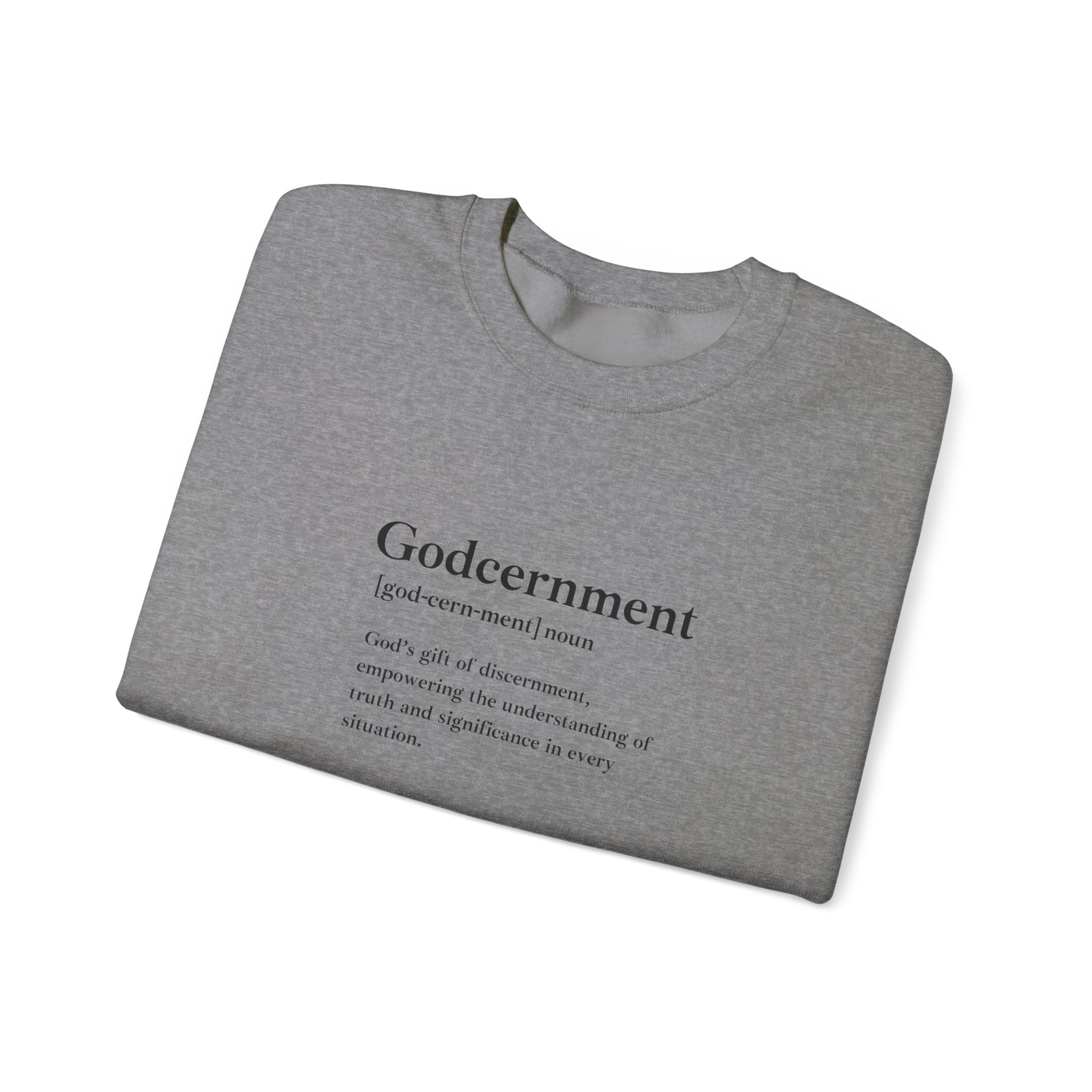 Godcernment Unisex Heavy Blend™ Crewneck Sweatshirt