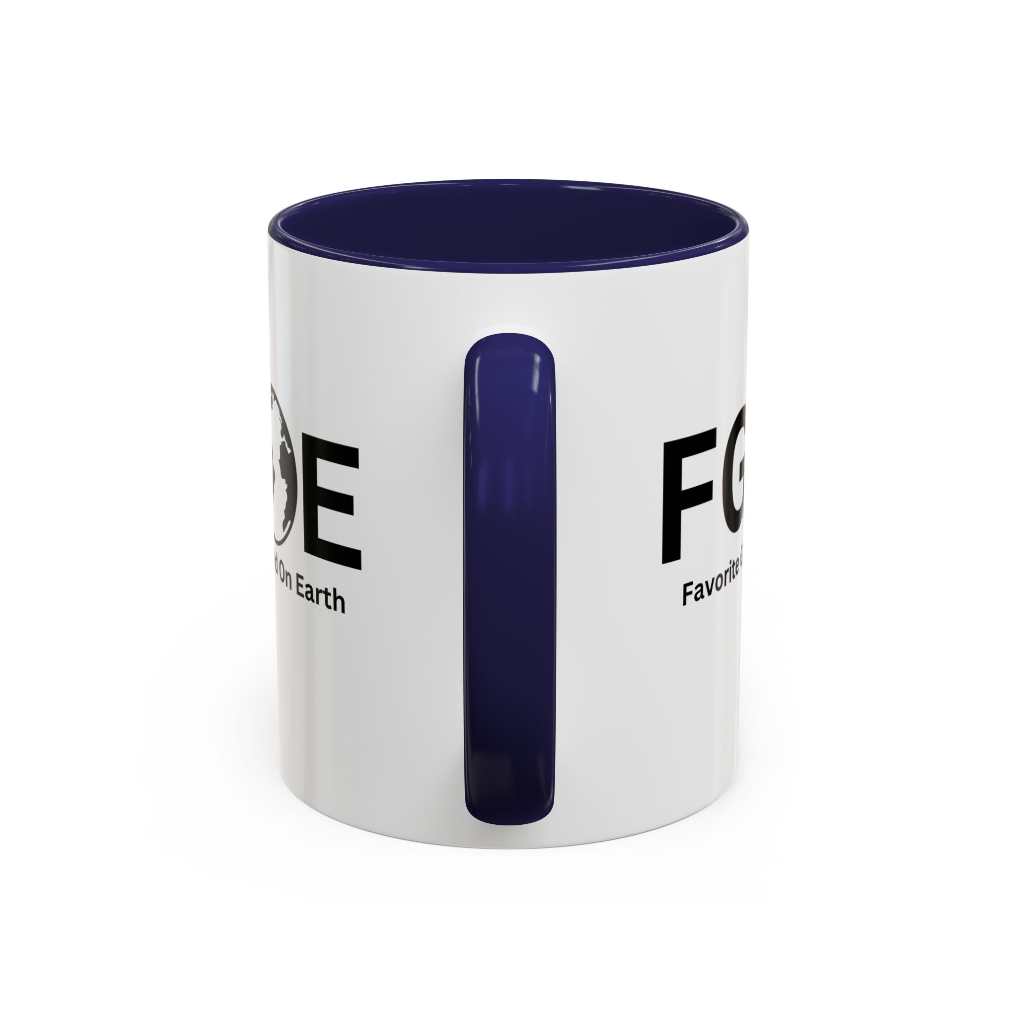 Favorite Girlfriend On Earth (FGOE) Accent Coffee Mug (11oz, 15oz)