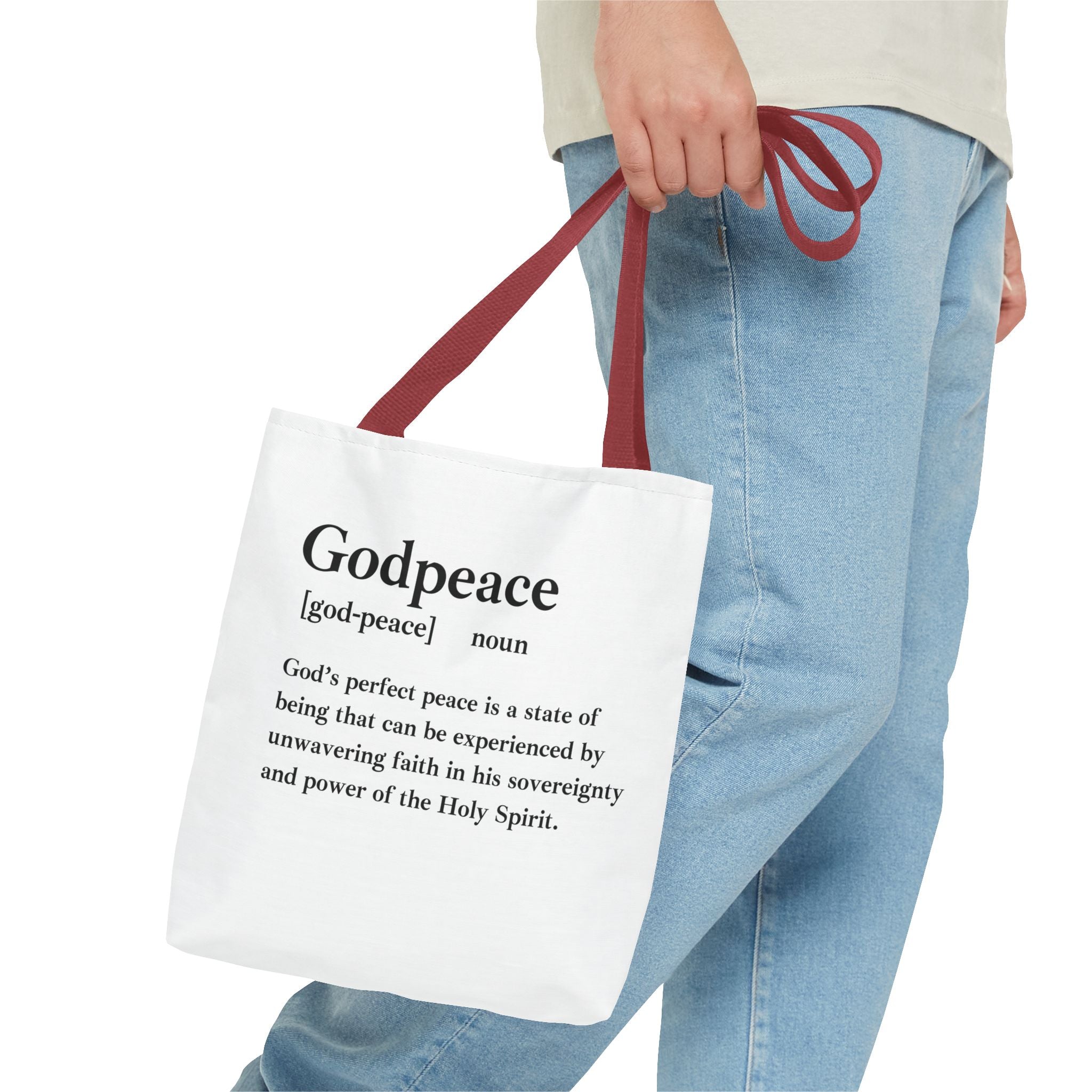 Godpeace Tote Bag - Custom Printed Stylish and Functional Tote
