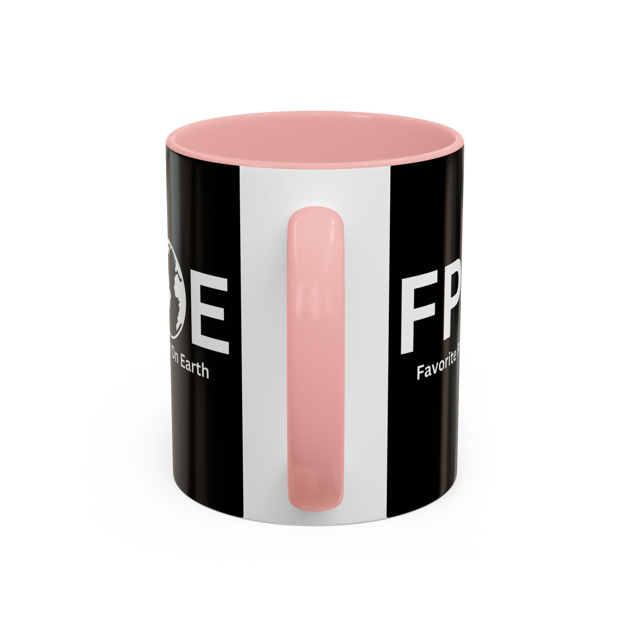 Favorite Person On Earth (FPOE) Accent Coffee Mug (11oz, 15oz)