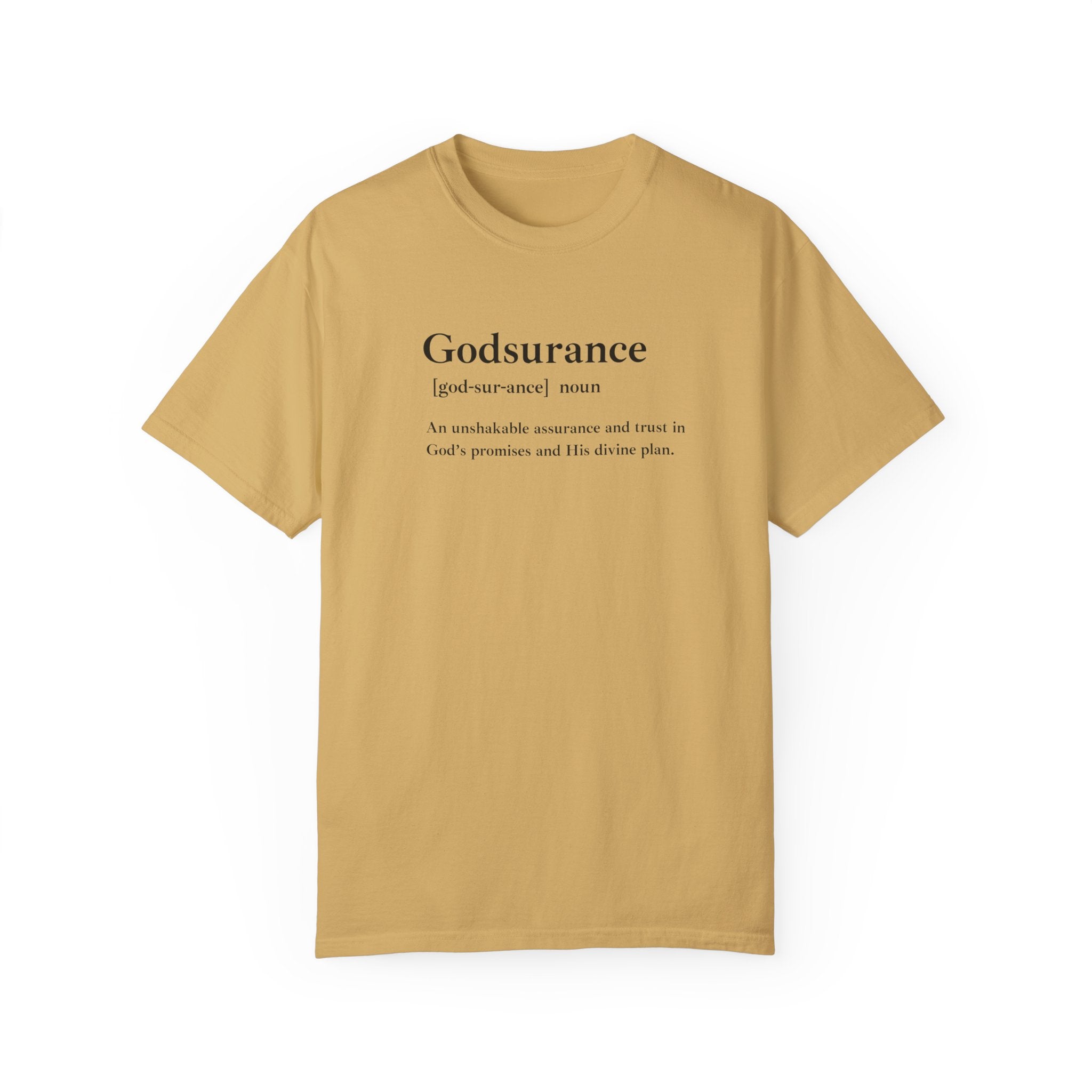 Godsurance T-Shirt – Comfort Colors 1717 Garment-Dyed Tee