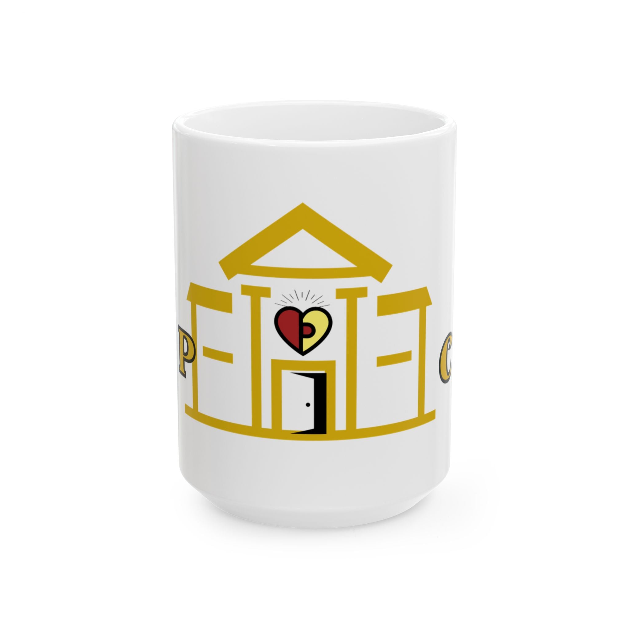 Passionoy Clubhouse Logo Accent Coffee Mug (11oz, 15oz)