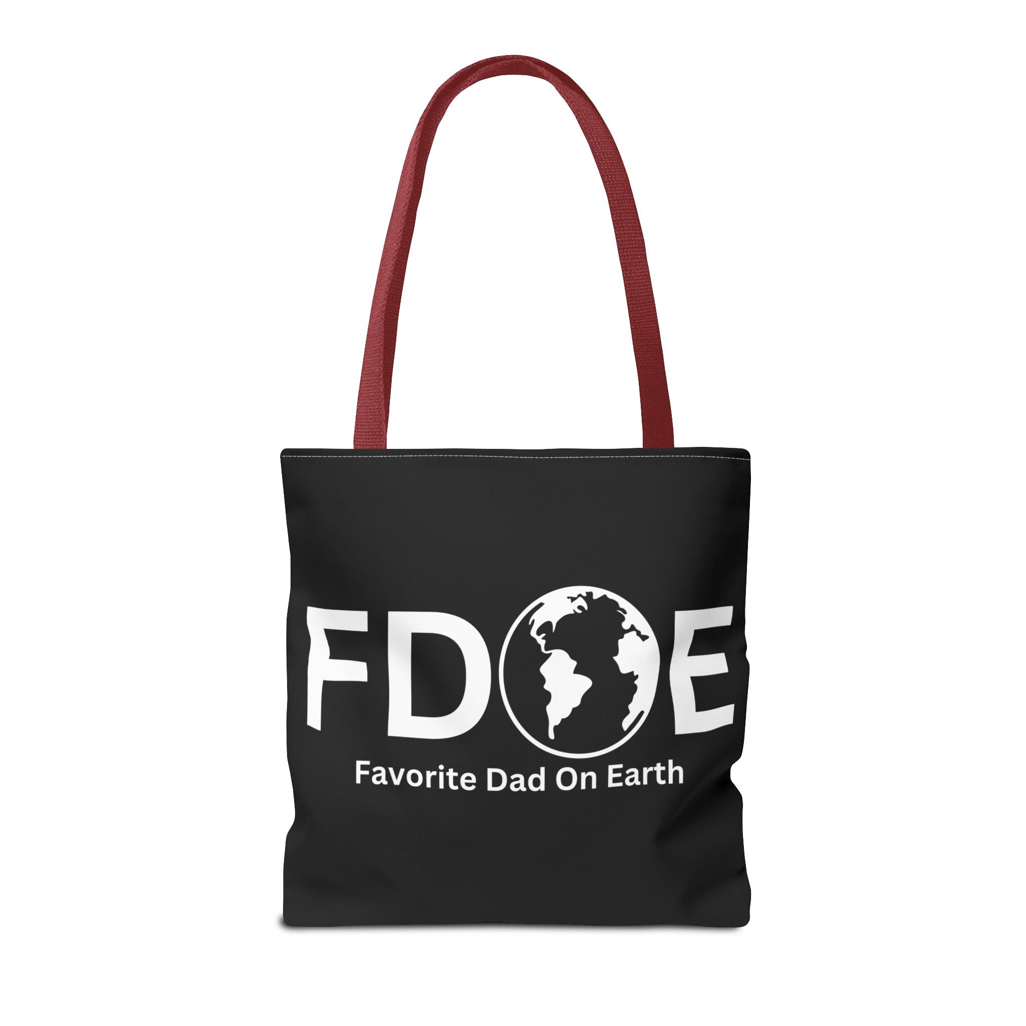 Favorite Dad On Earth (FDOE) Tote Bag- Custom Printed Stylish and Functional Tote