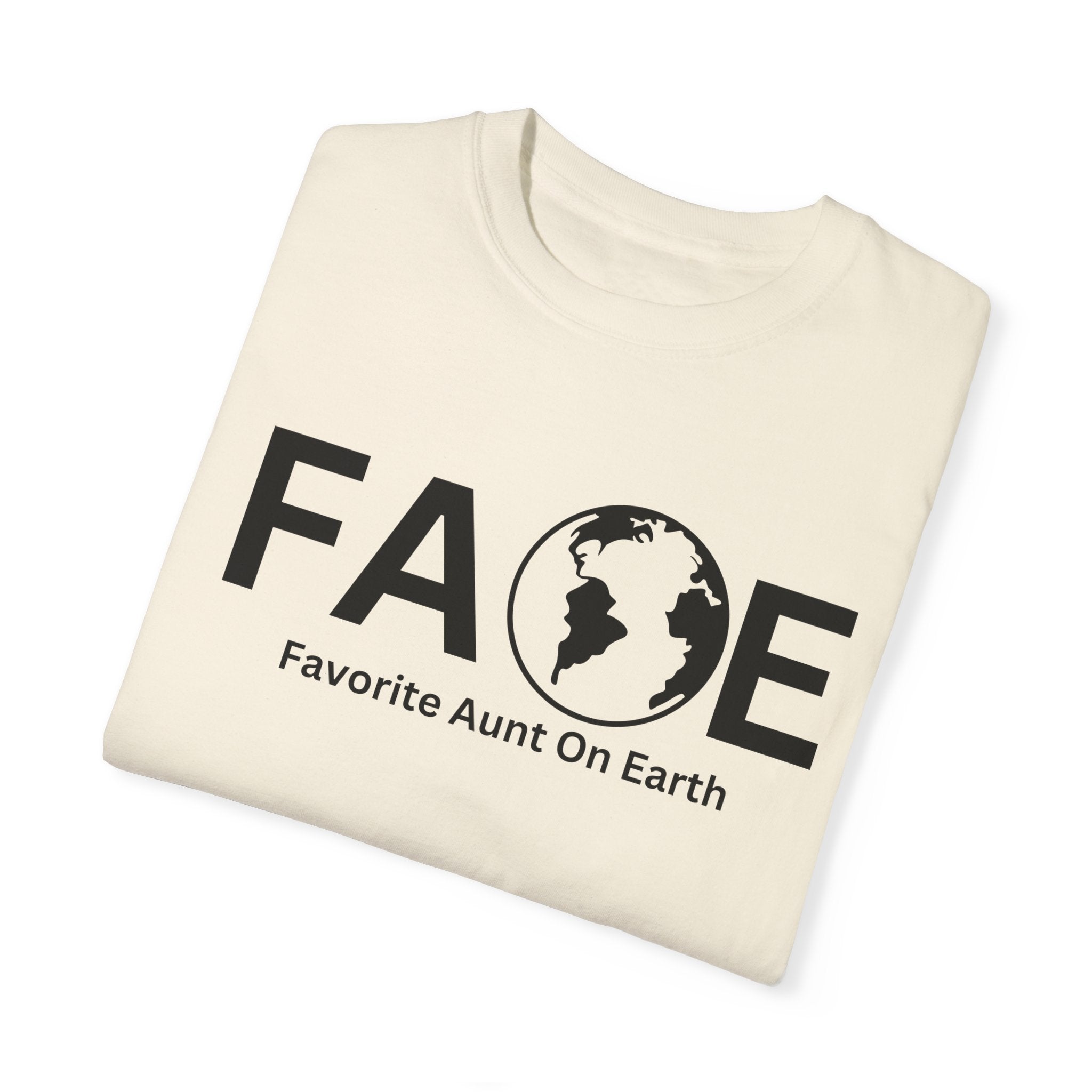 Favorite Aunt On Earth T-Shirt - (FAOE) Logo Tee for Women