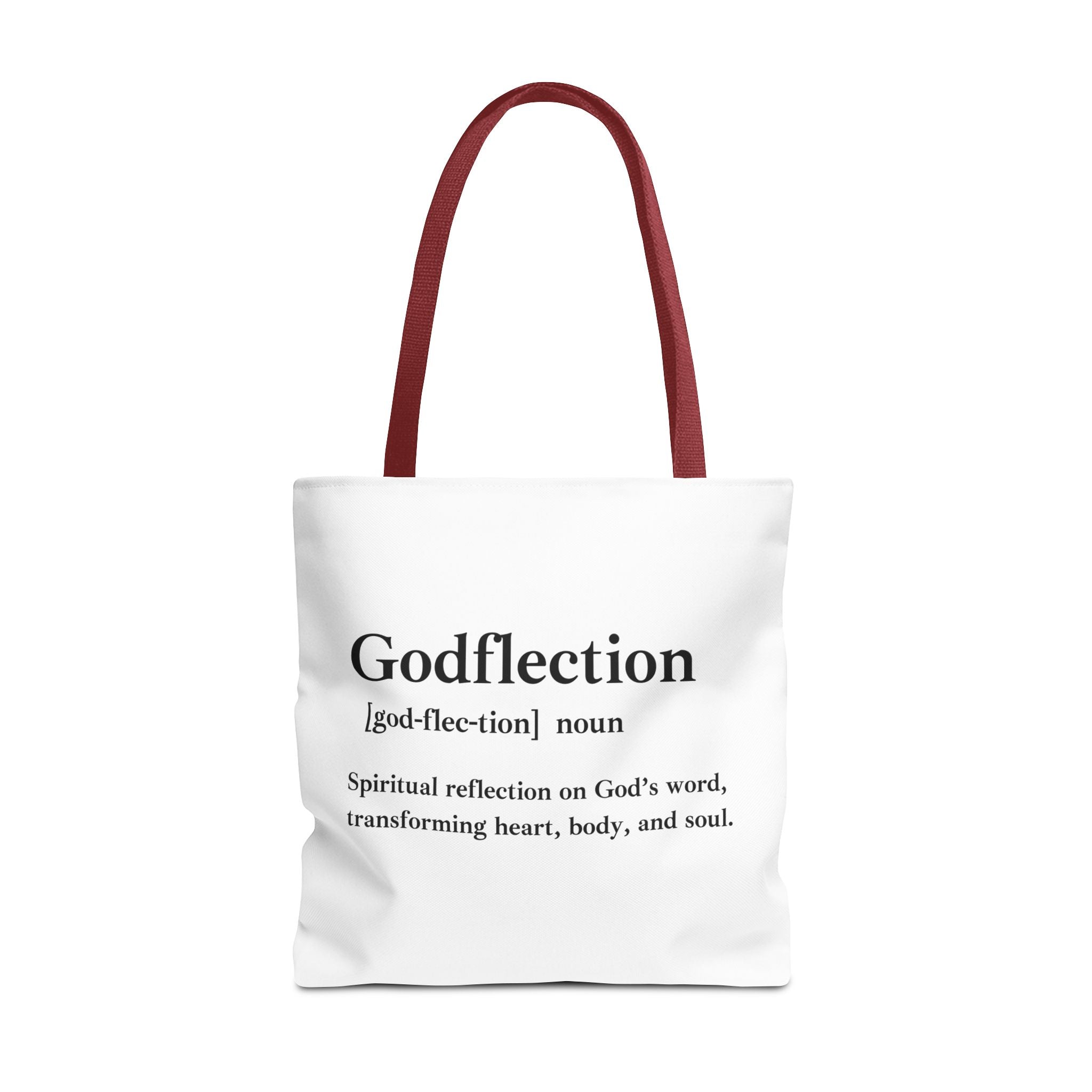 Godflection Tote Bag - Custom Printed Stylish and Functional Tote