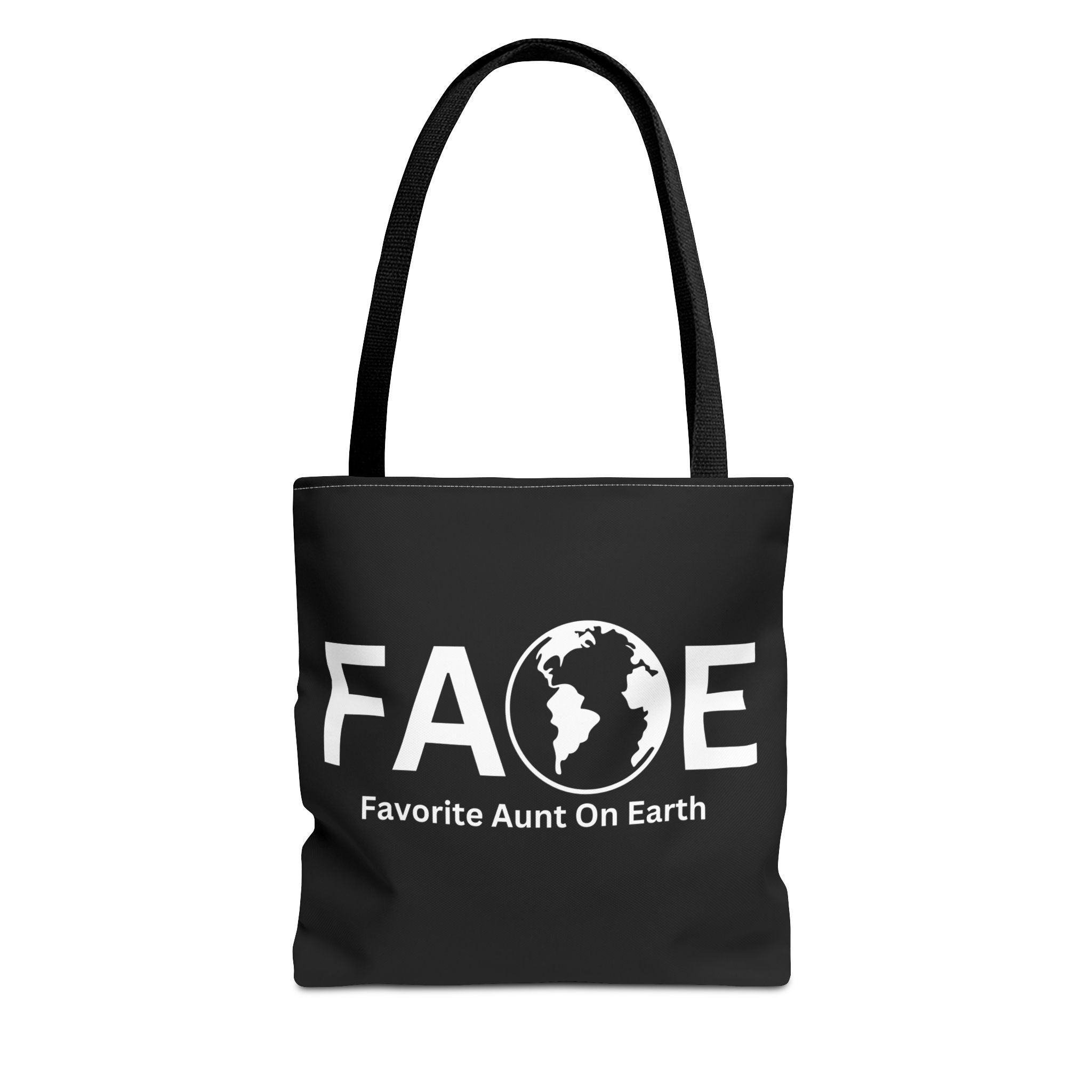 Favorite Aunt On Earth (FAOE) Tote Bag - Custom Printed Stylish and Functional Tote