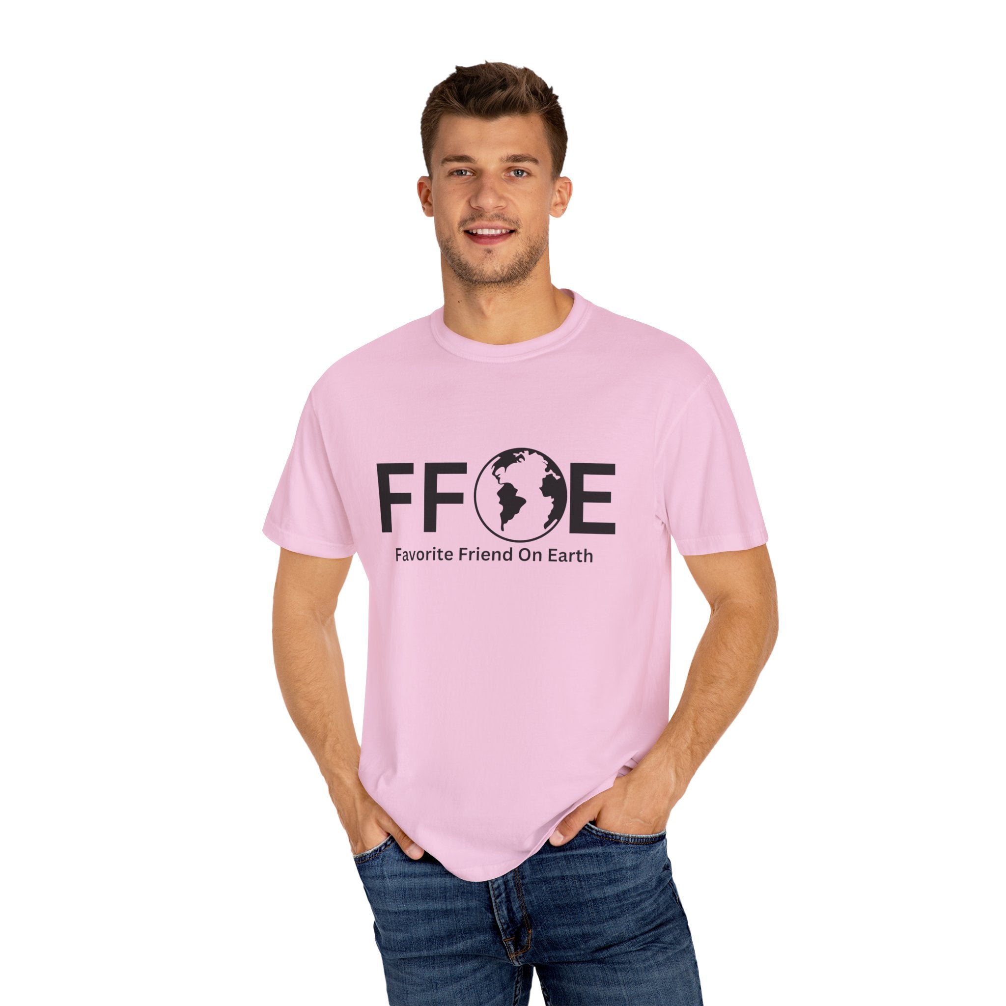 Favorite Friend On Earth T-Shirt - (FFOE) Comfort Colors 1717 Garment-Dyed