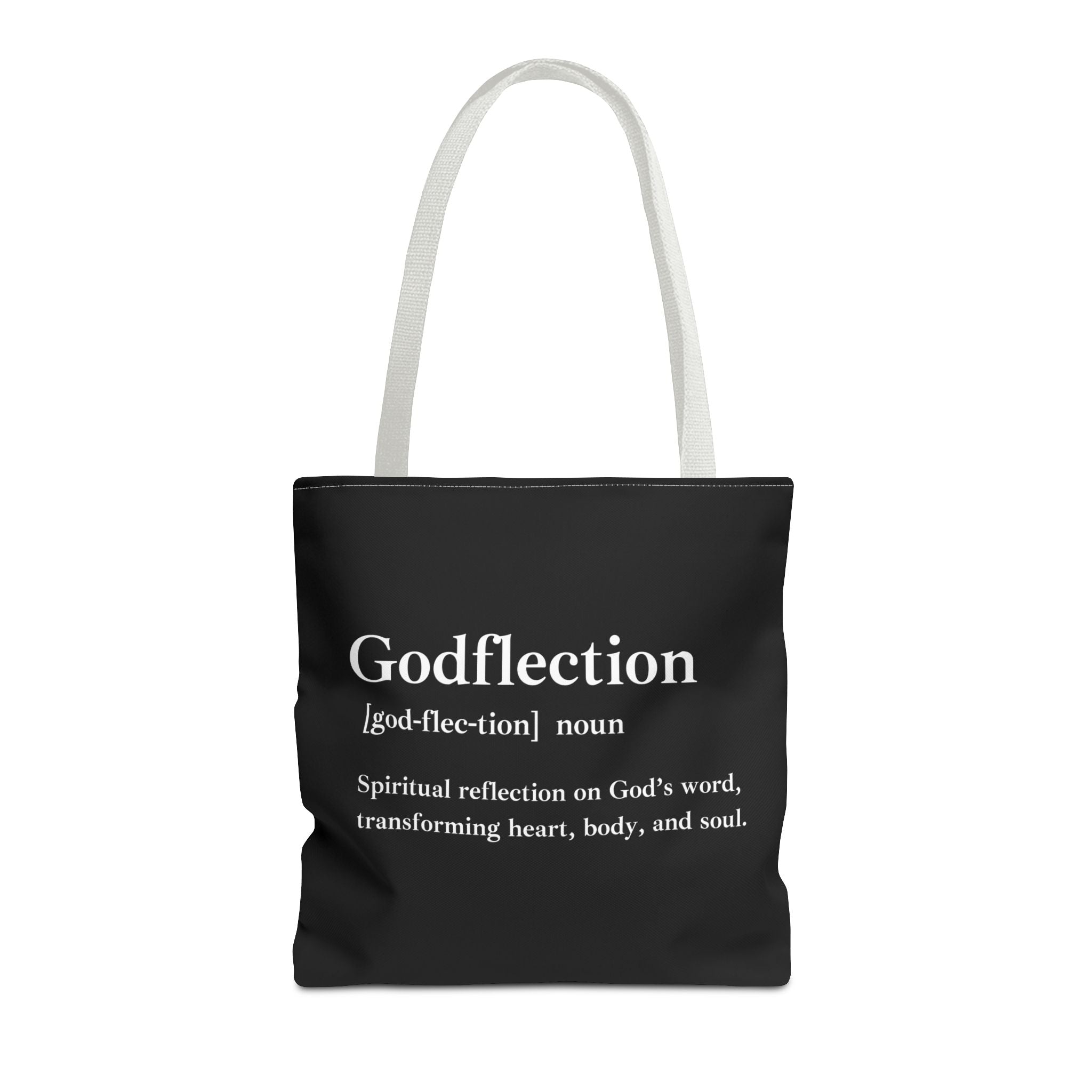Godflection Tote Bag - Custom Printed Stylish and Functional Tote