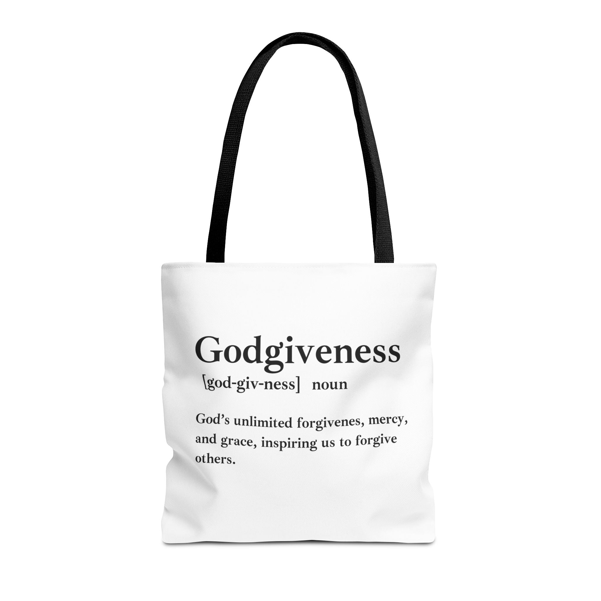 Godgiveness Tote Bag - Custom Printed Stylish and Functional Tote