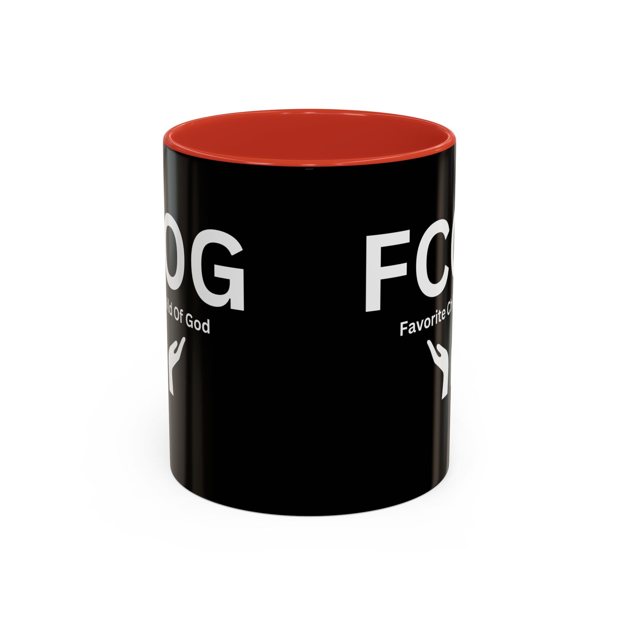 Favorite Child of God (FCOG) Accent Coffee Mug (11, 15oz)