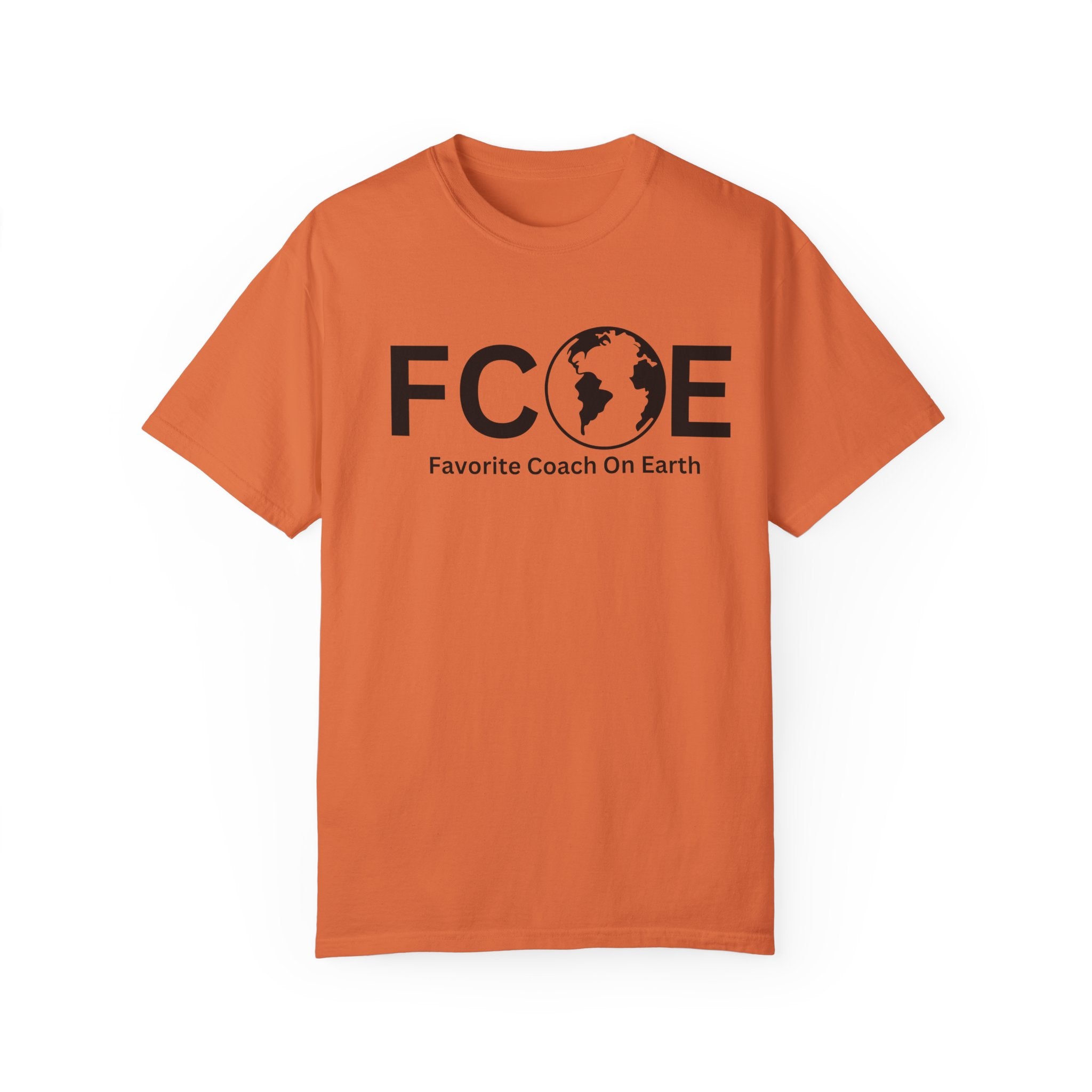 Favorite Coach On Earth (FCOE) - Comfort Colors 1717 Garment-Dyed T-Shirt