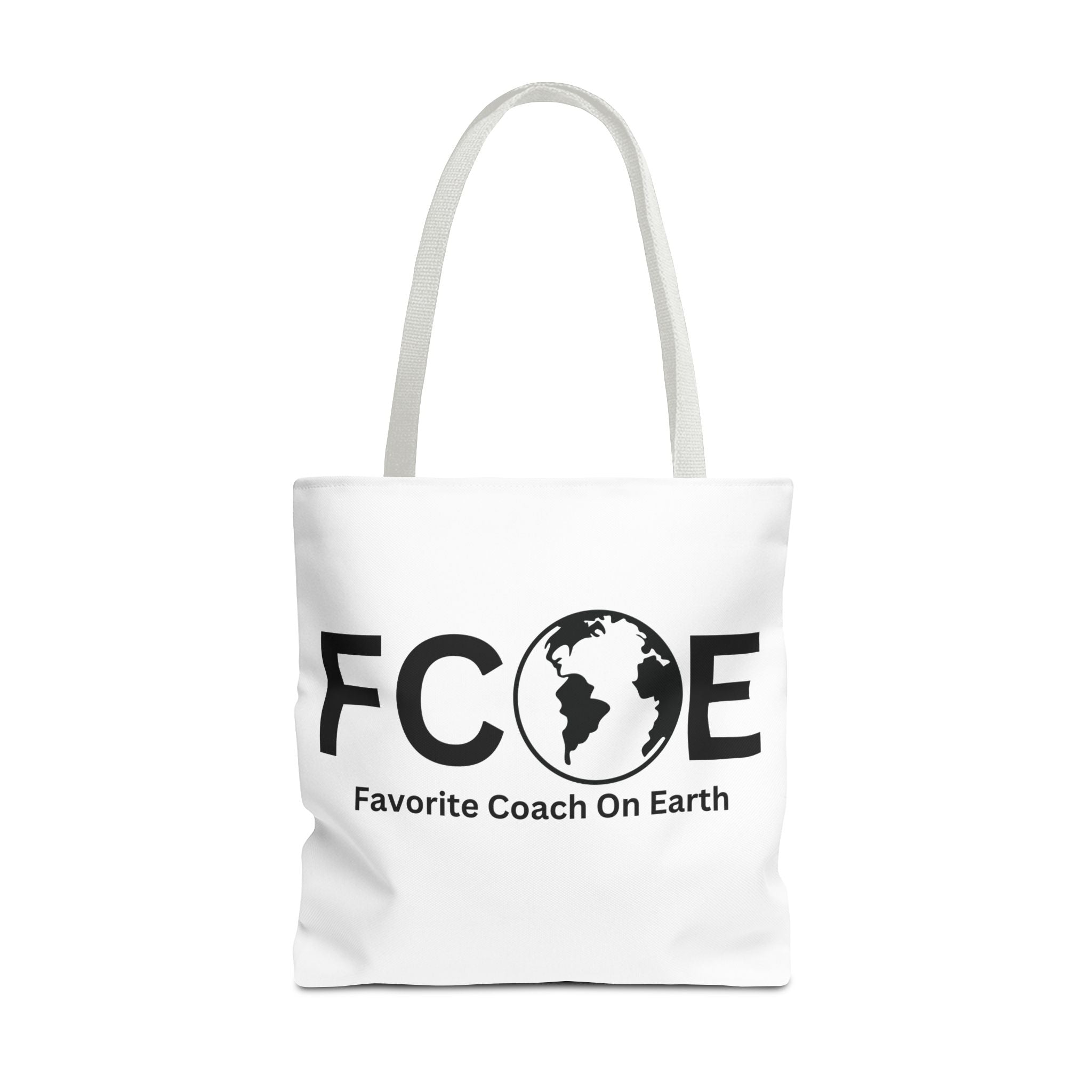Favorite Coach On Earth (FCOE) Tote Bag - Custom Printed Stylish and Functional Tote