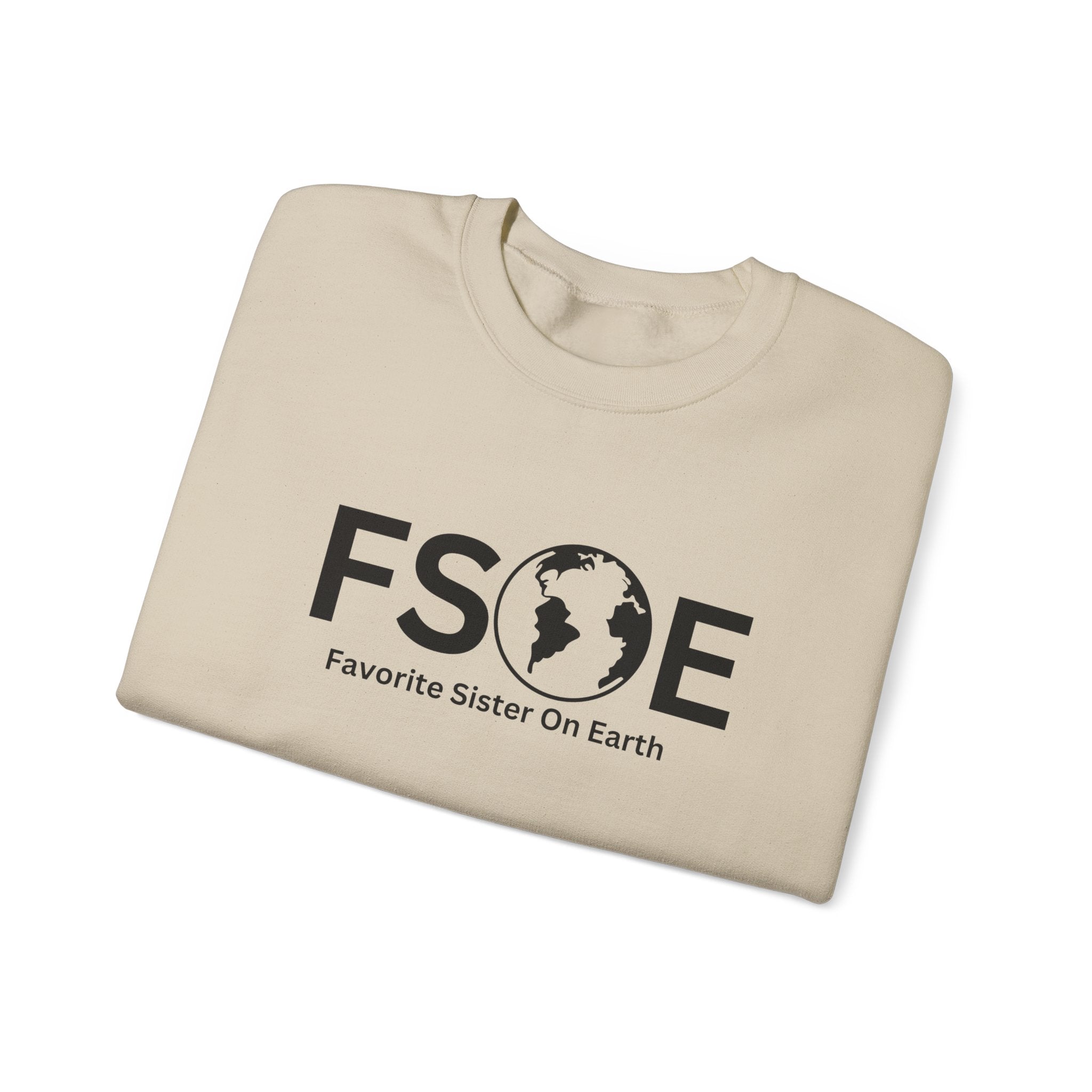 Favorite Sister On Earth (FSOE) Unisex Heavy Blend™ Crewneck Sweatshirt