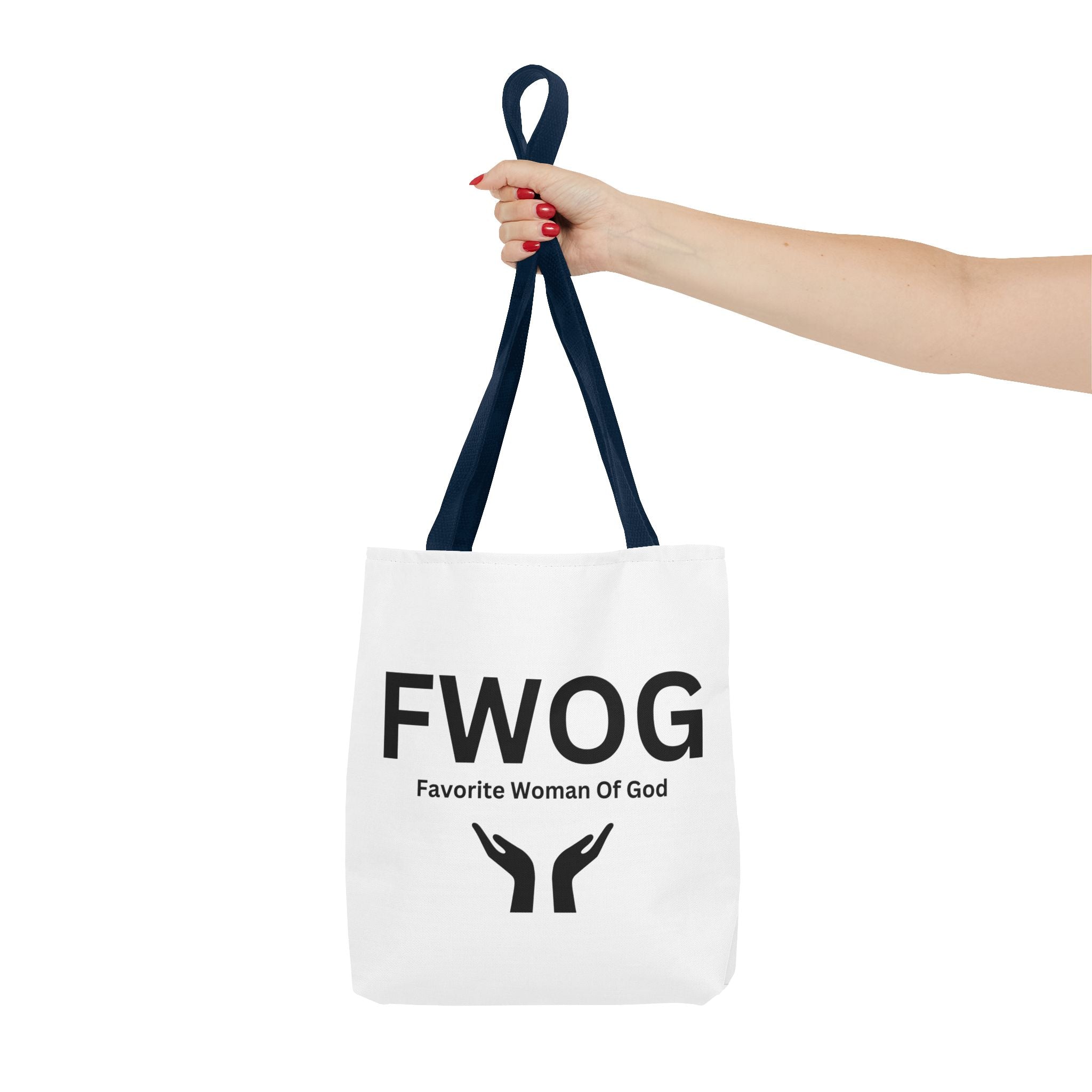 Favorite Women of God (FWOG) Tote Bag - Custom Printed Stylish and Functional Tote