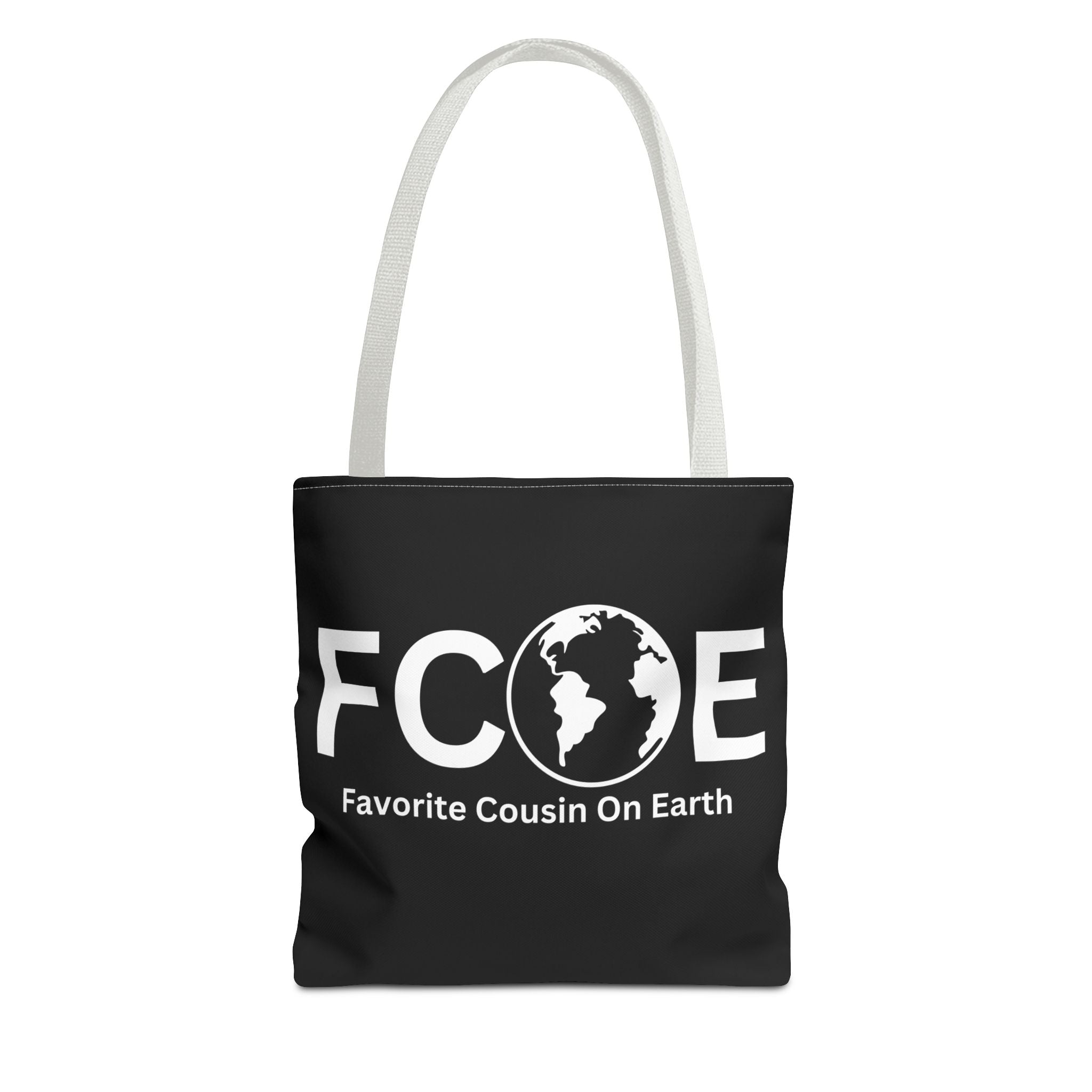Favorite Cousin On Earth (FCOE) Tote Bag - Custom Printed Stylish and Functional Tote