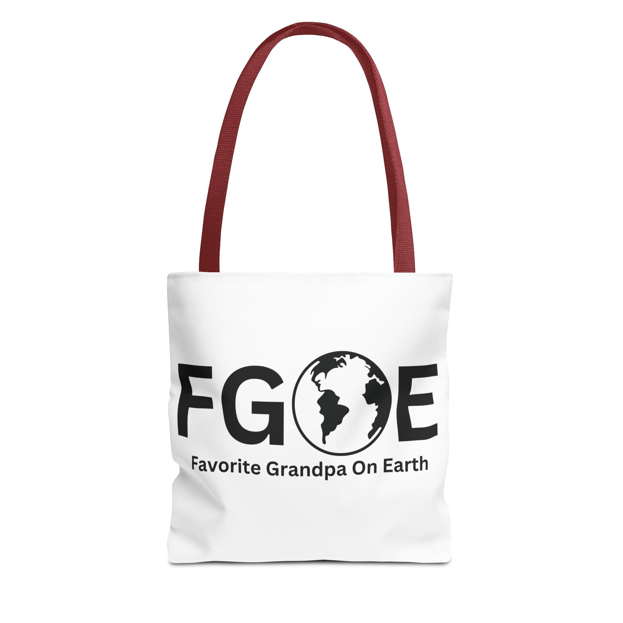 Favorite Grandpa On Earth (FGOE) Tote Bag - Custom Printed Stylish and Functional Tote