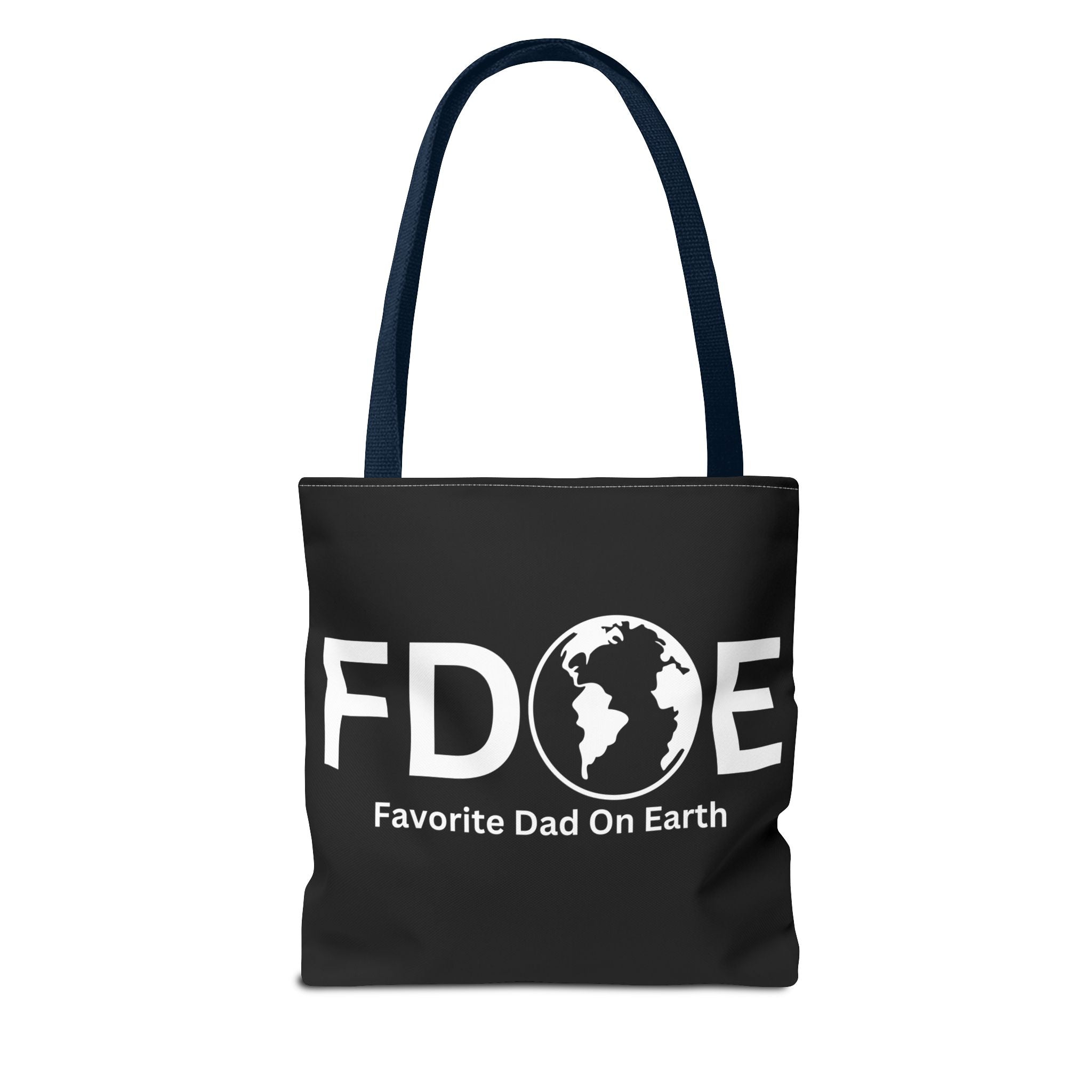 Favorite Dad On Earth (FDOE) Tote Bag- Custom Printed Stylish and Functional Tote