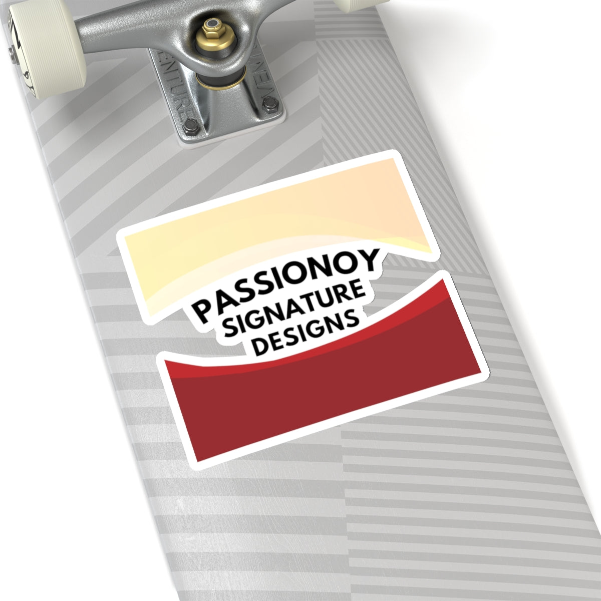 Passionoy Signature Designs-A1 Kiss-Cut Stickers - Custom Vinyl Stickers for Creative Decor