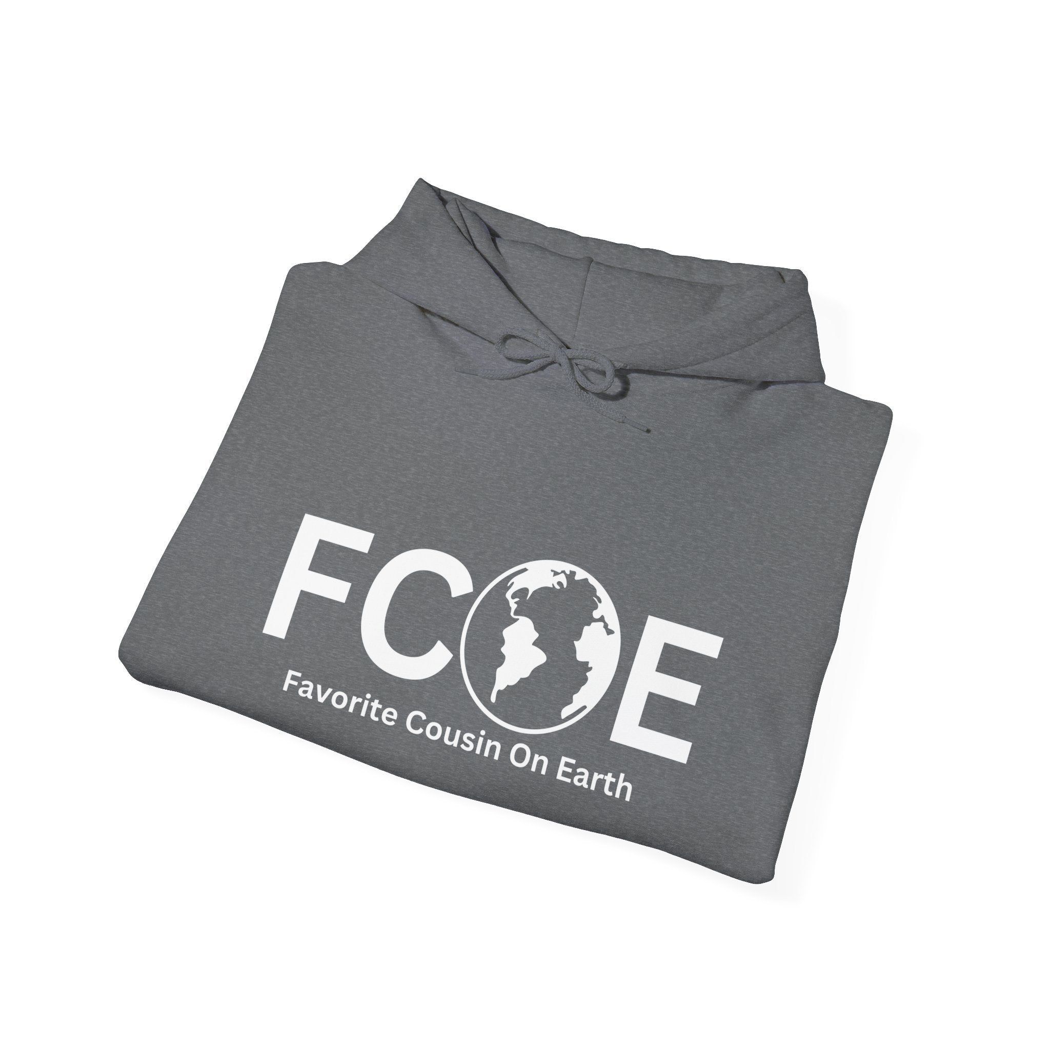 Favorite Cousin On Earth (FCOE) Unisex Heavy Blend™ Hooded Sweatshirt