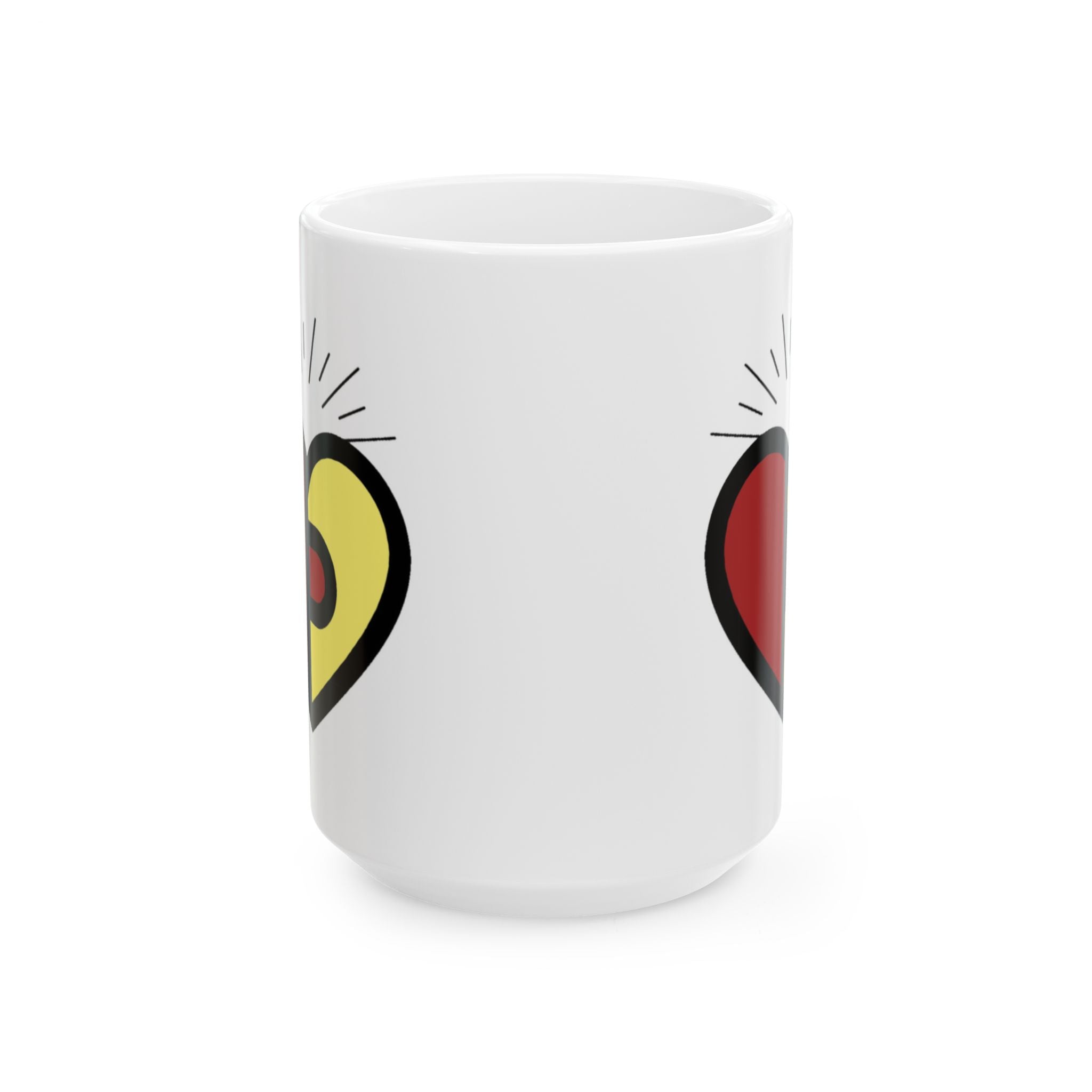 Passionoy Logo Accent Coffee Mug (11oz, 15oz)