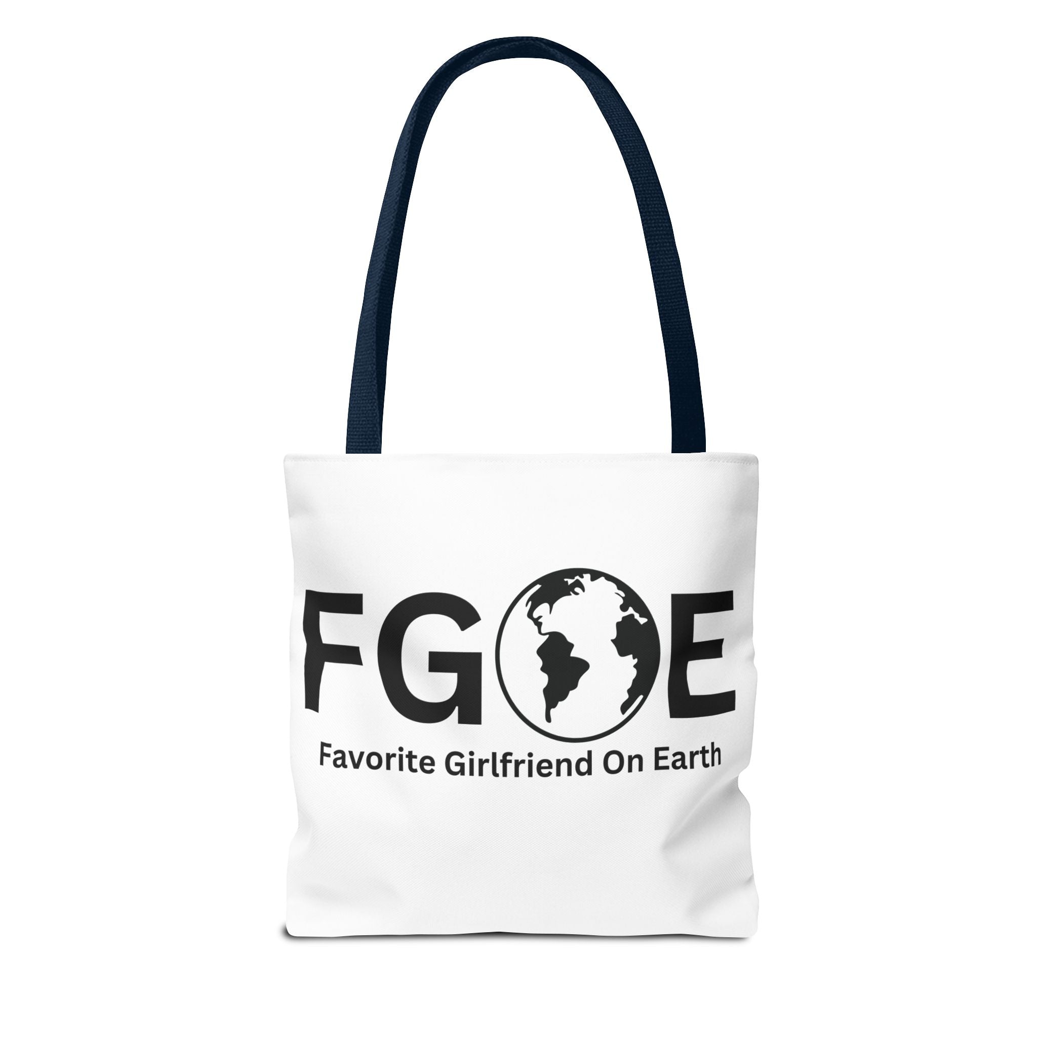 Favorite Girlfriend On Earth (FGOE) Tote Bag - Custom Printed Stylish and Functional Tote