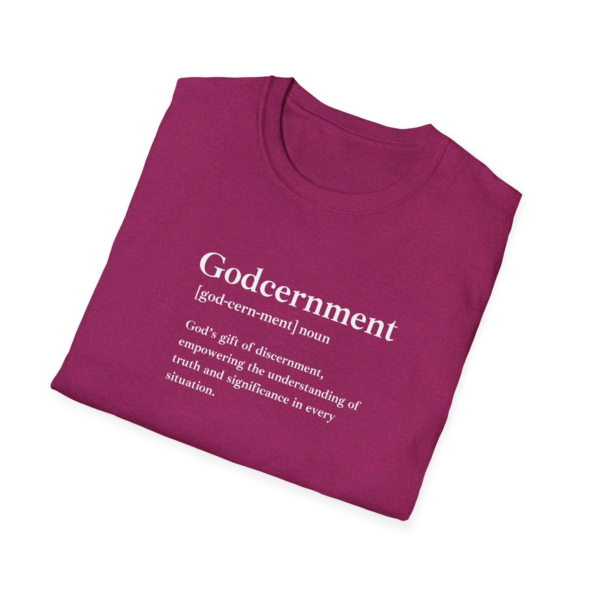 Godcernment Unisex Soft-Style T-Shirt