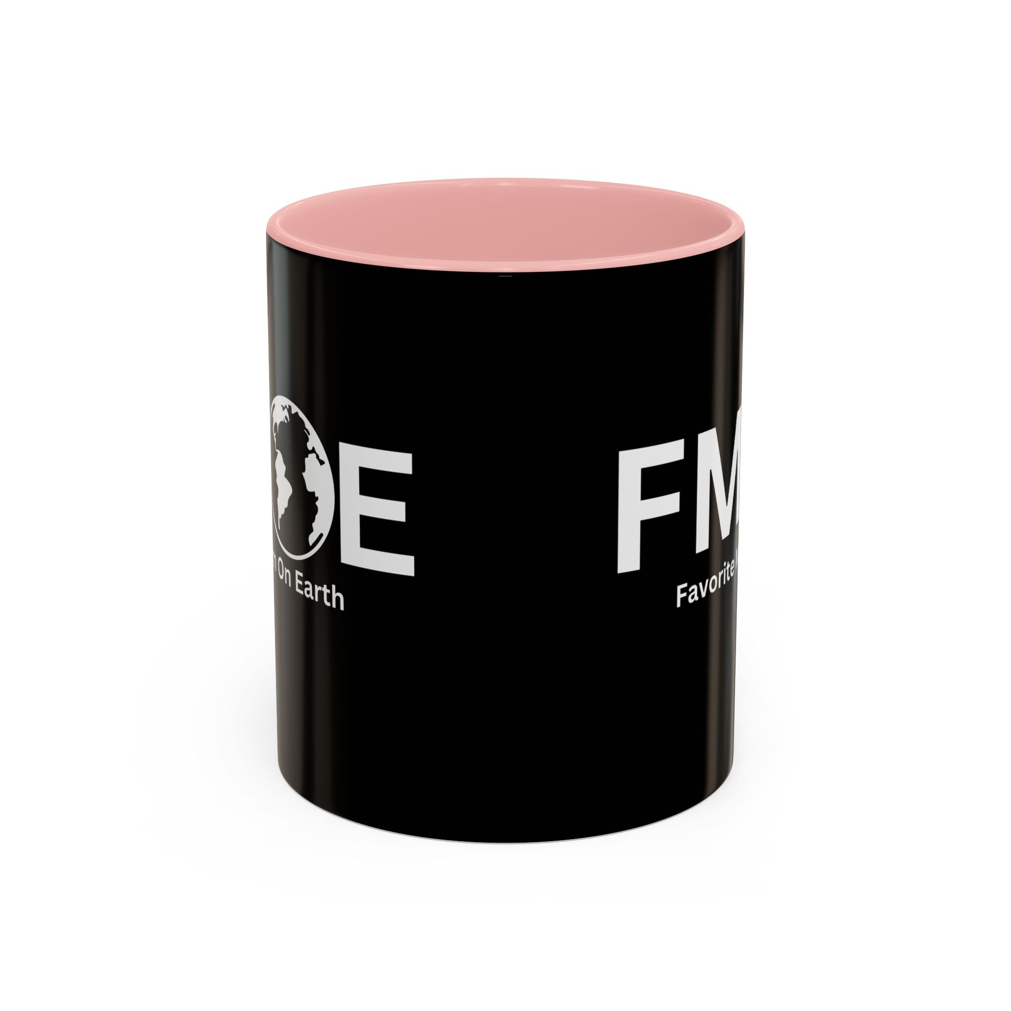 Favorite Mom On Earth (FMOE) Accent Coffee Mug (11oz, 15oz)