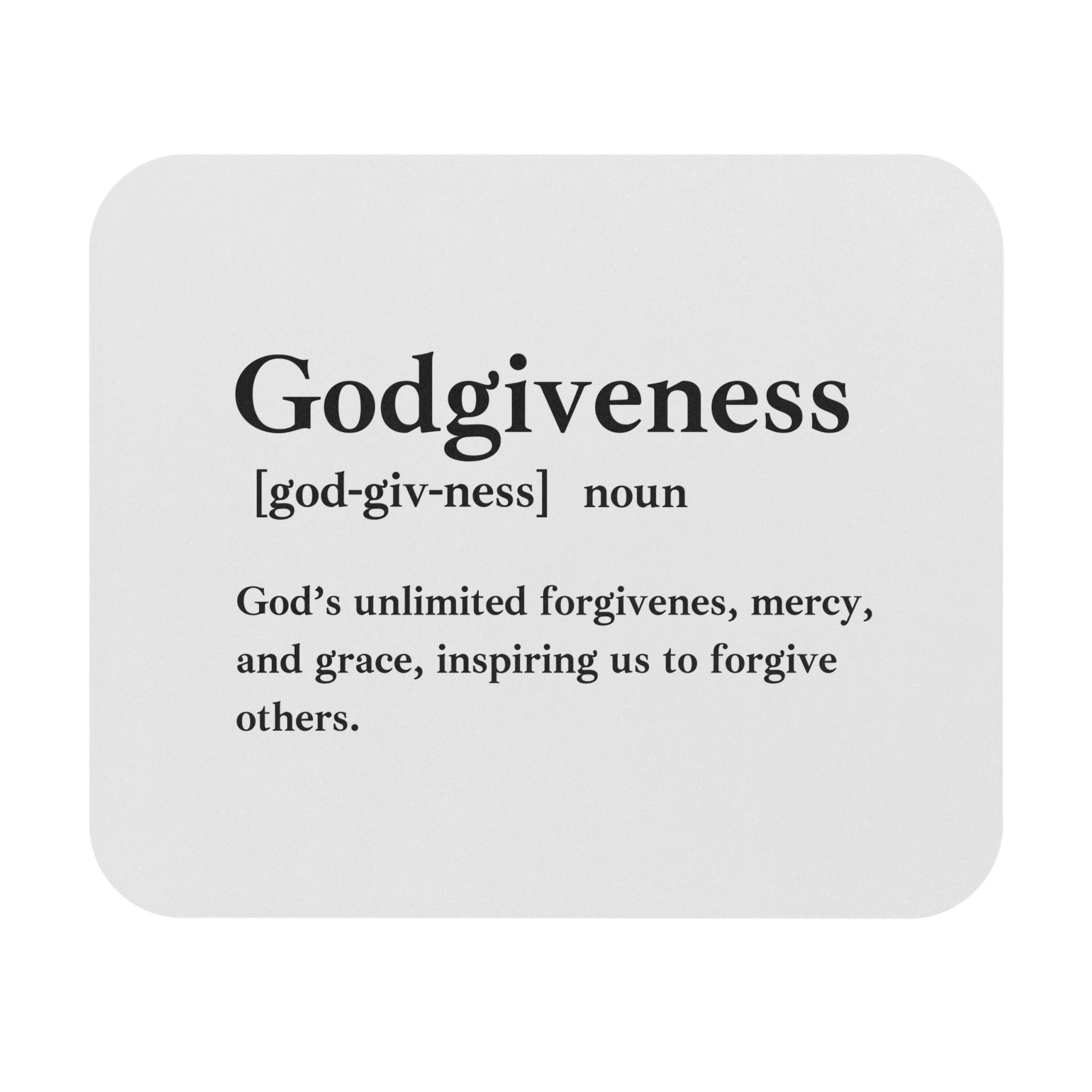Godgiveness Mouse Pad - Custom Personalized Gaming and Office Mouse Pad