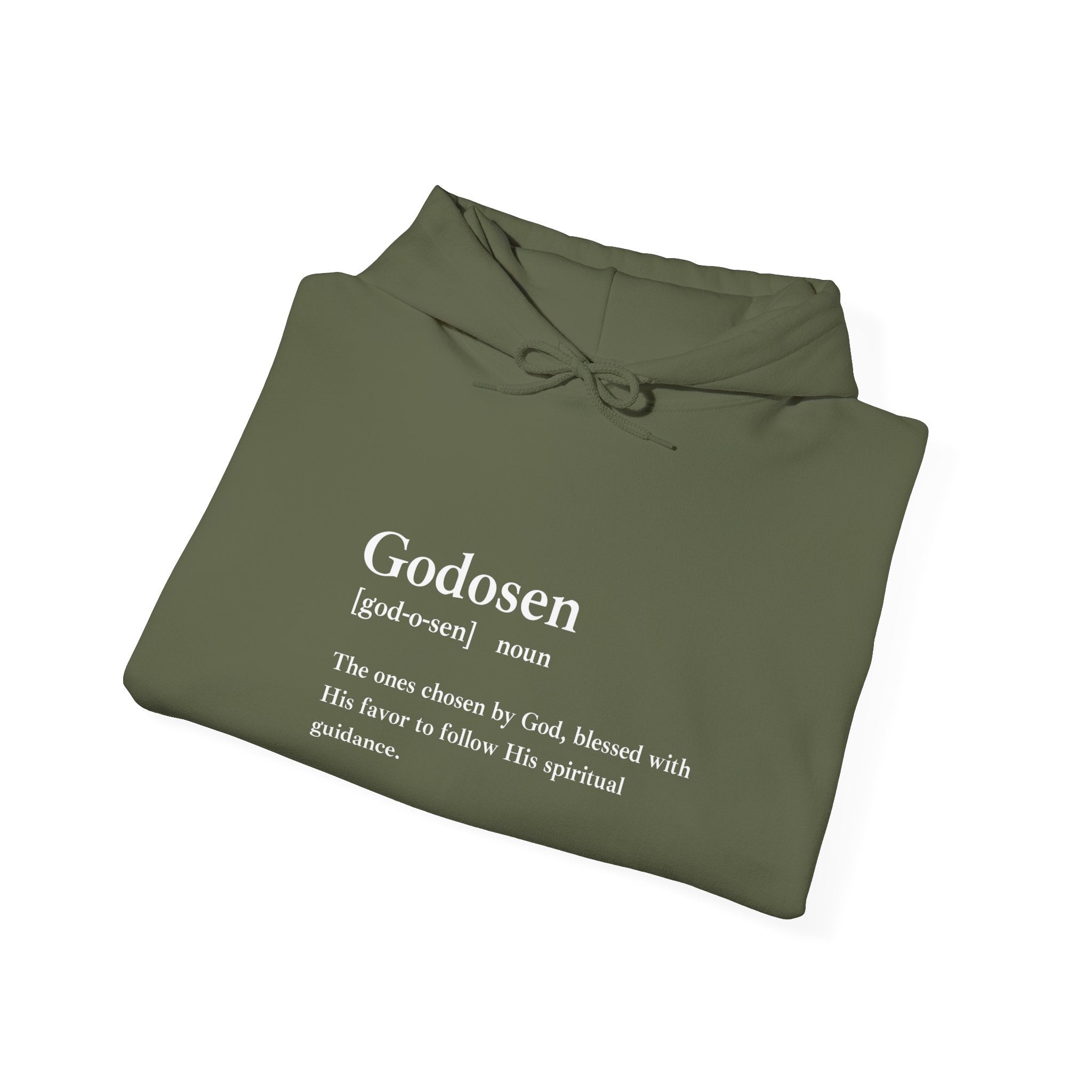 Godosen Unisex Heavy Blend™ Hooded Sweatshirt – Cozy Cotton-Polyester Hoodie