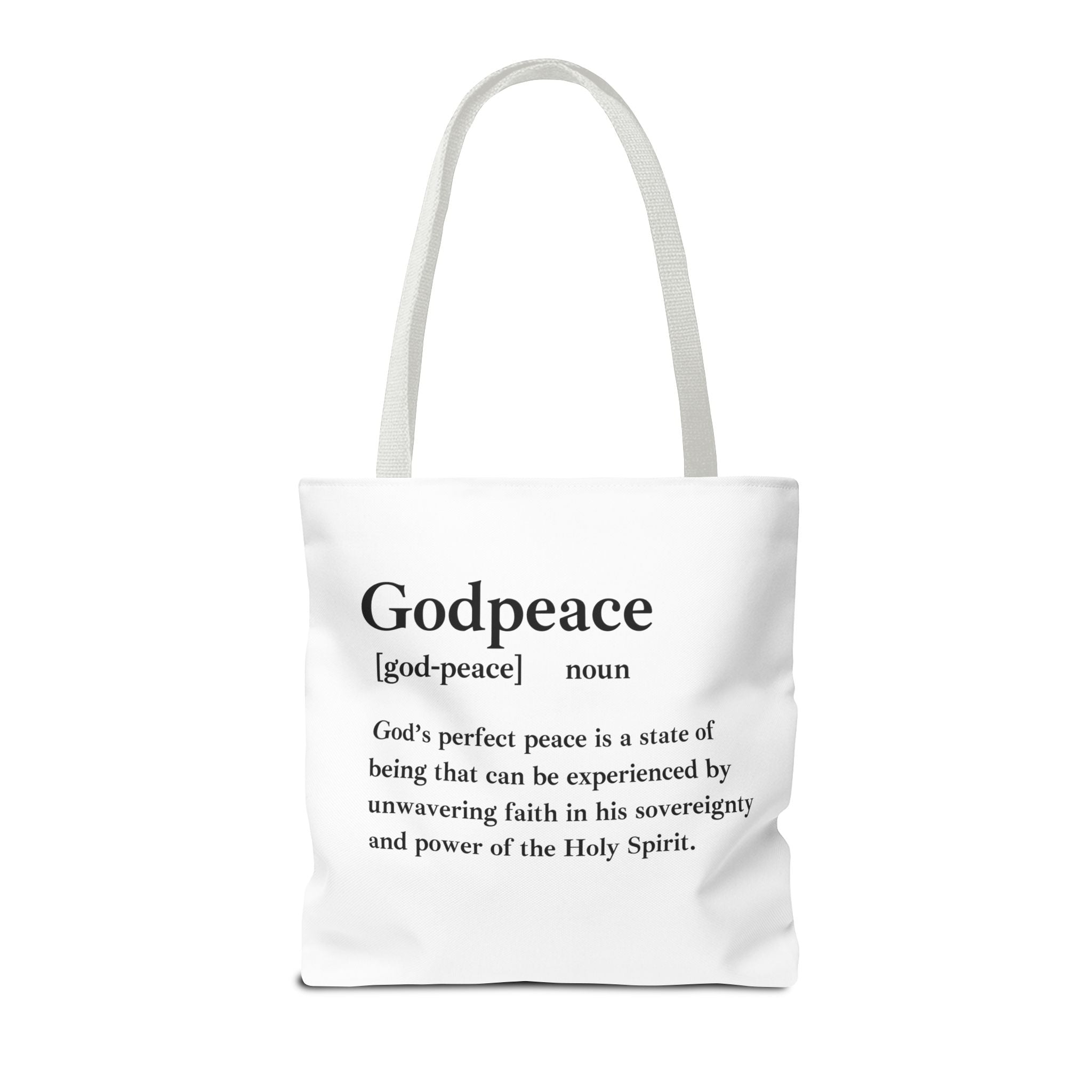 Godpeace Tote Bag - Custom Printed Stylish and Functional Tote