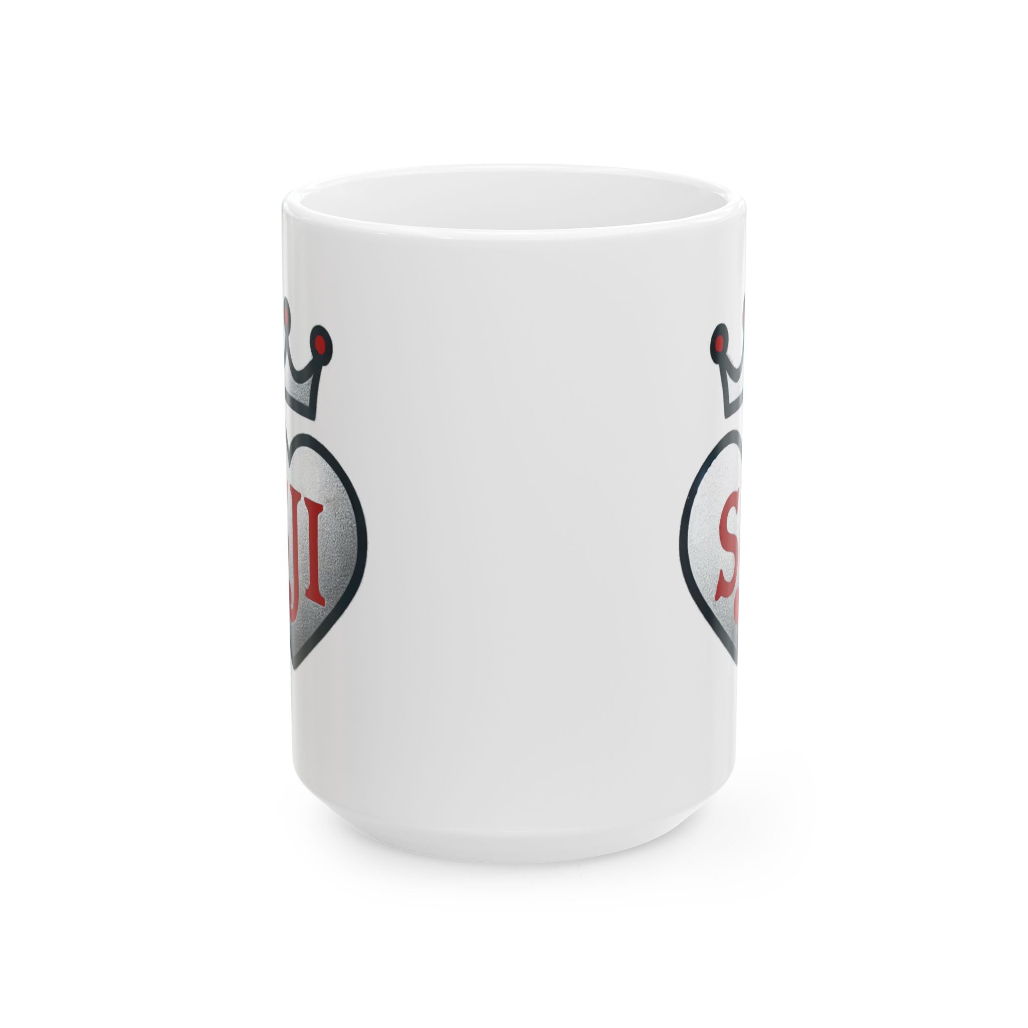 Senior Joy Initiative Logo Accent Coffee Mug (11oz, 15oz)