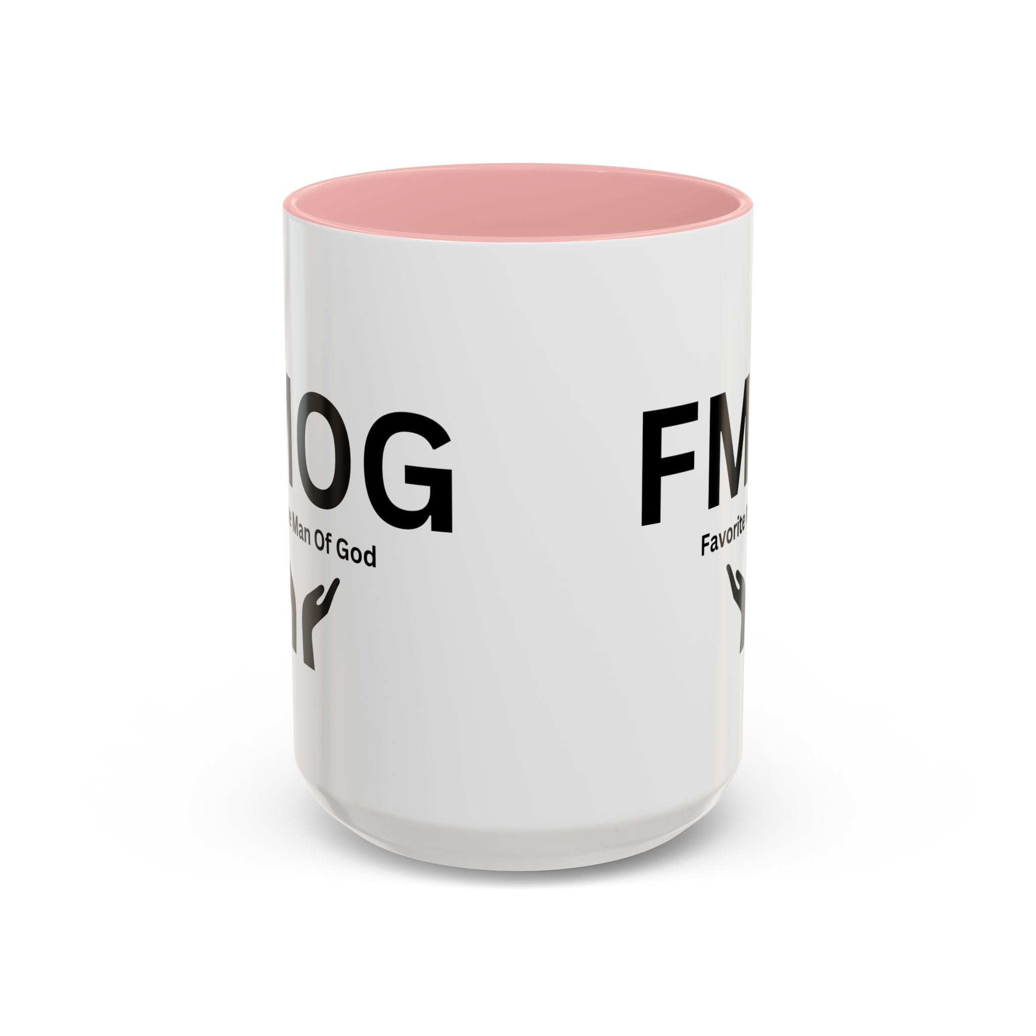 Favorite Man of God (FMOG) Accent Coffee Mug (11oz, 15oz)