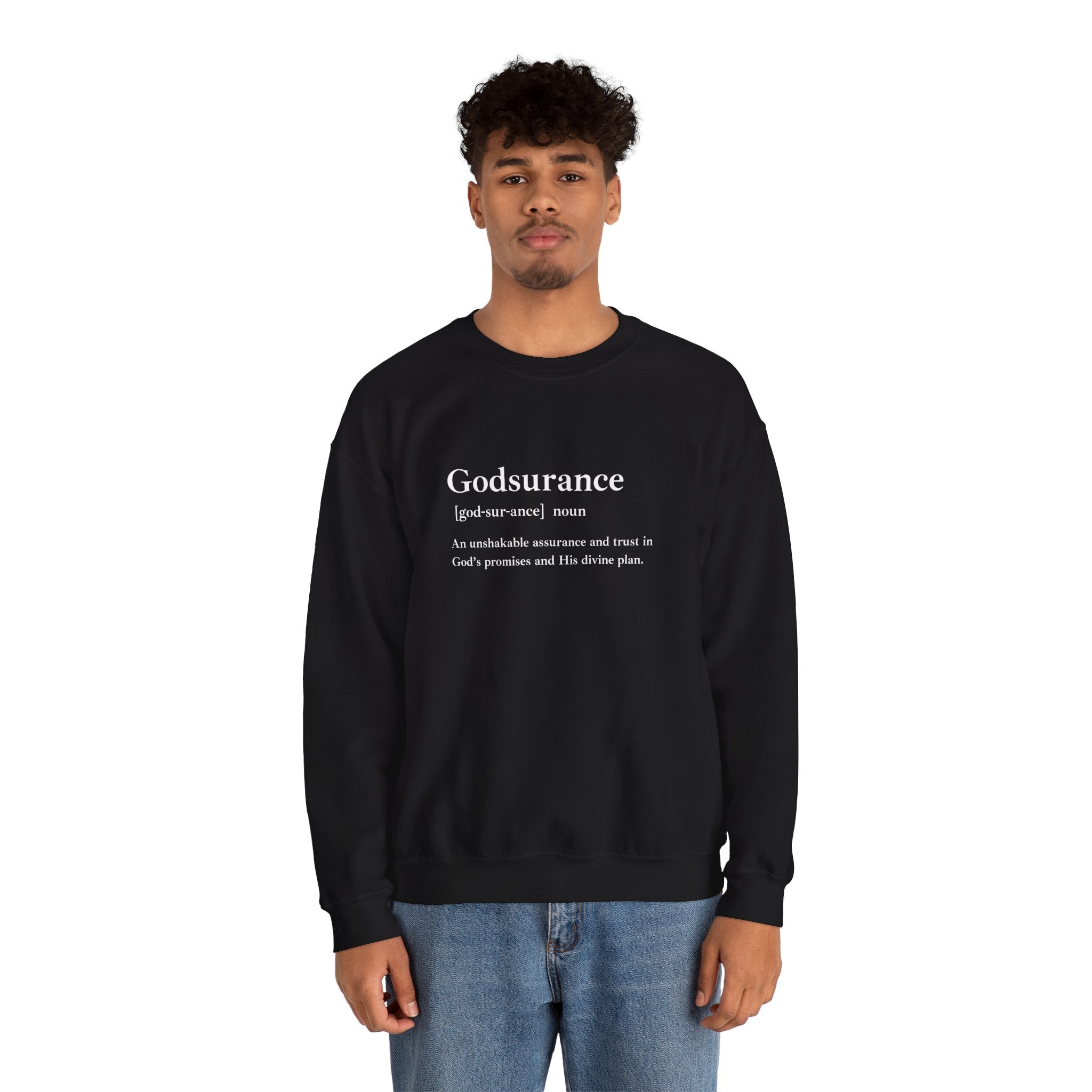 Godsurance Unisex Heavy Blend™ Crewneck Sweatshirt